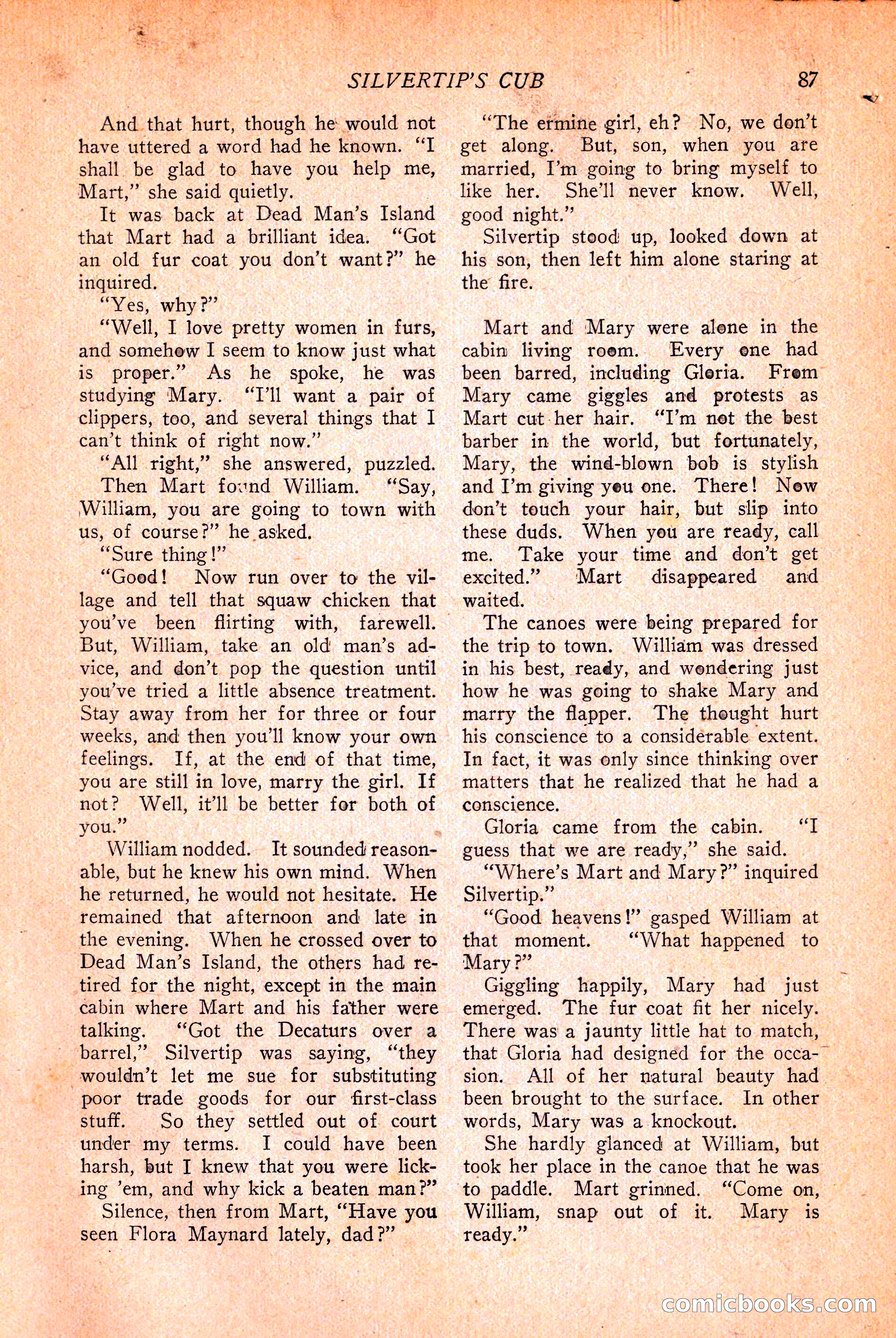 Western Story Magazine, March 12, 1927 — page 89 of 148