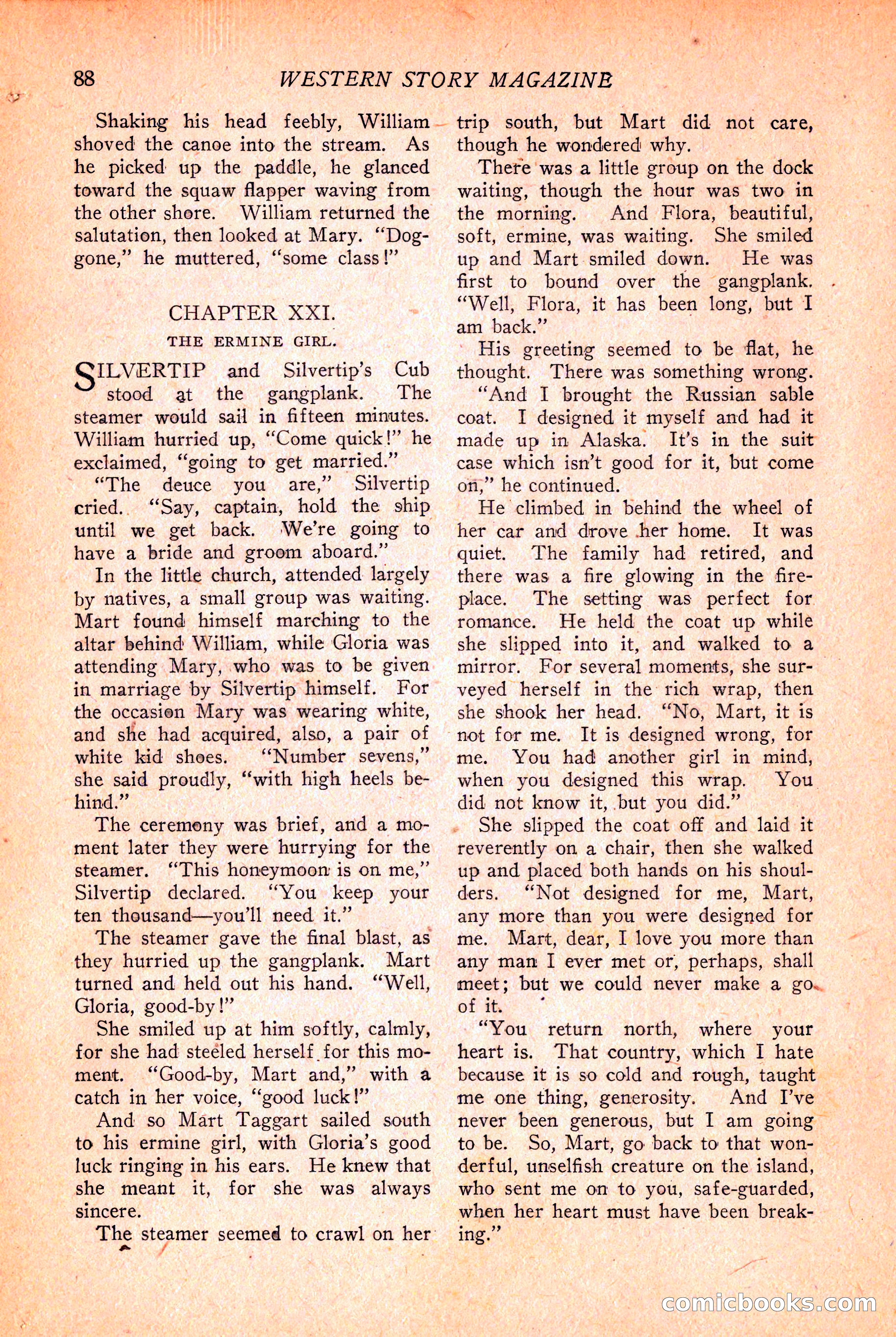 Western Story Magazine, March 12, 1927 — page 90 of 148