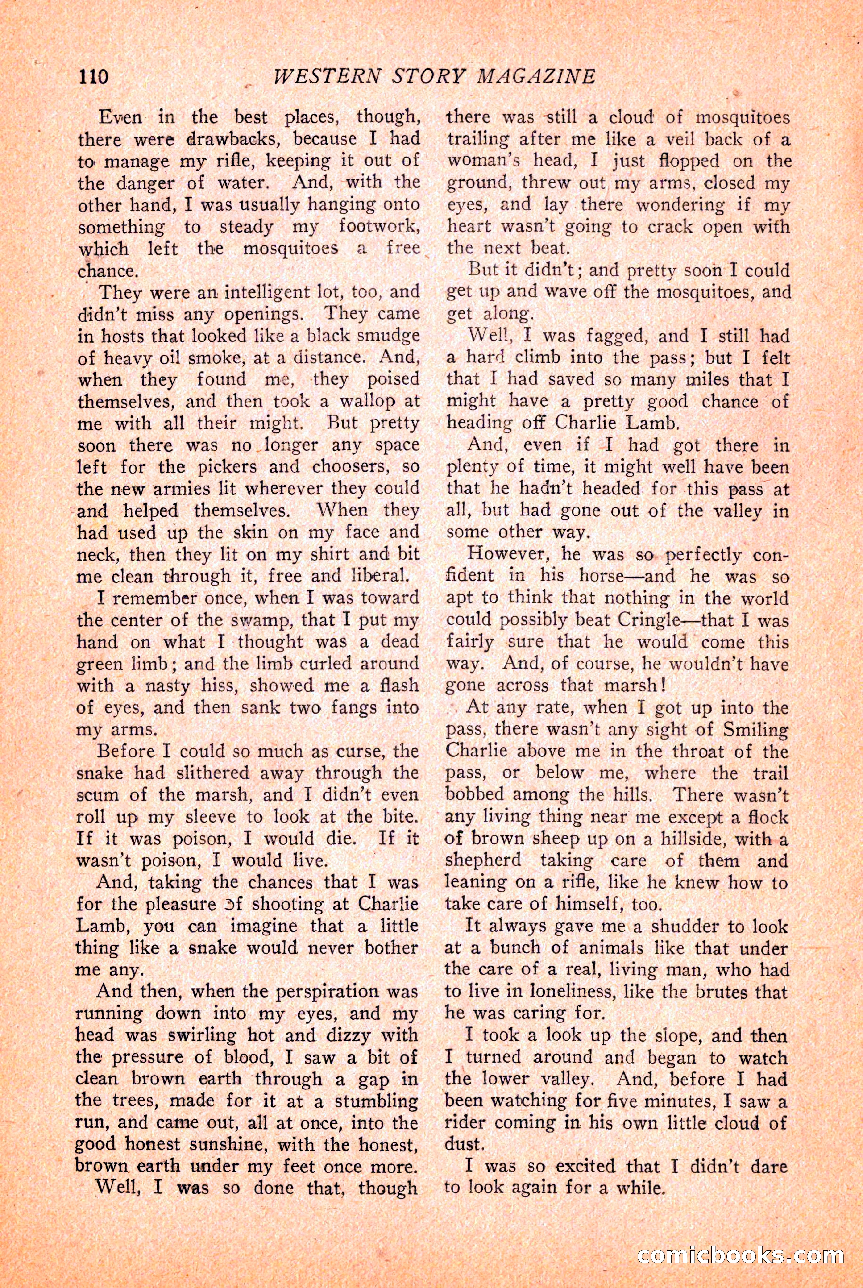 Western Story Magazine, March 12, 1927 — page 112 of 148