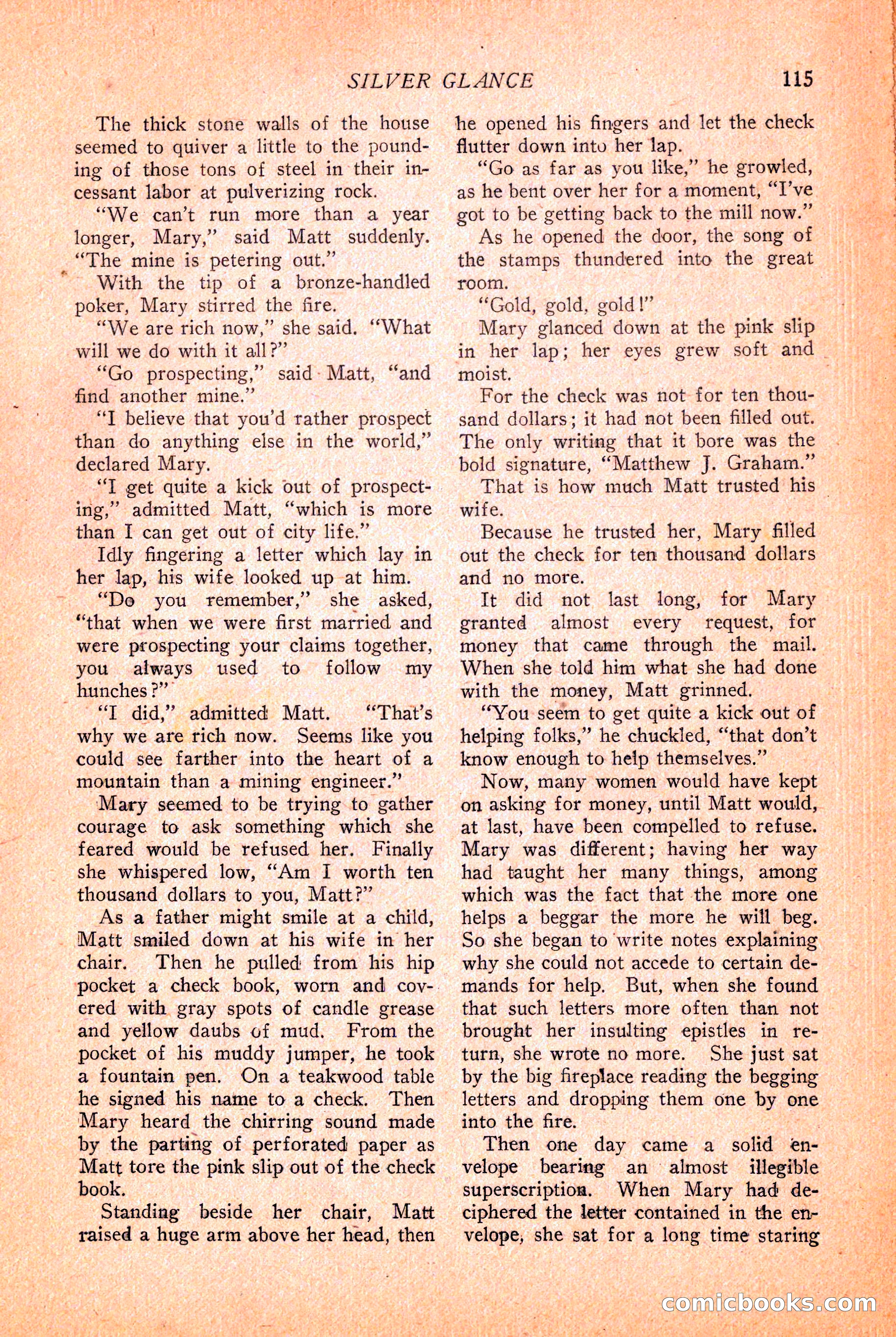 Western Story Magazine, March 12, 1927 — page 117 of 148