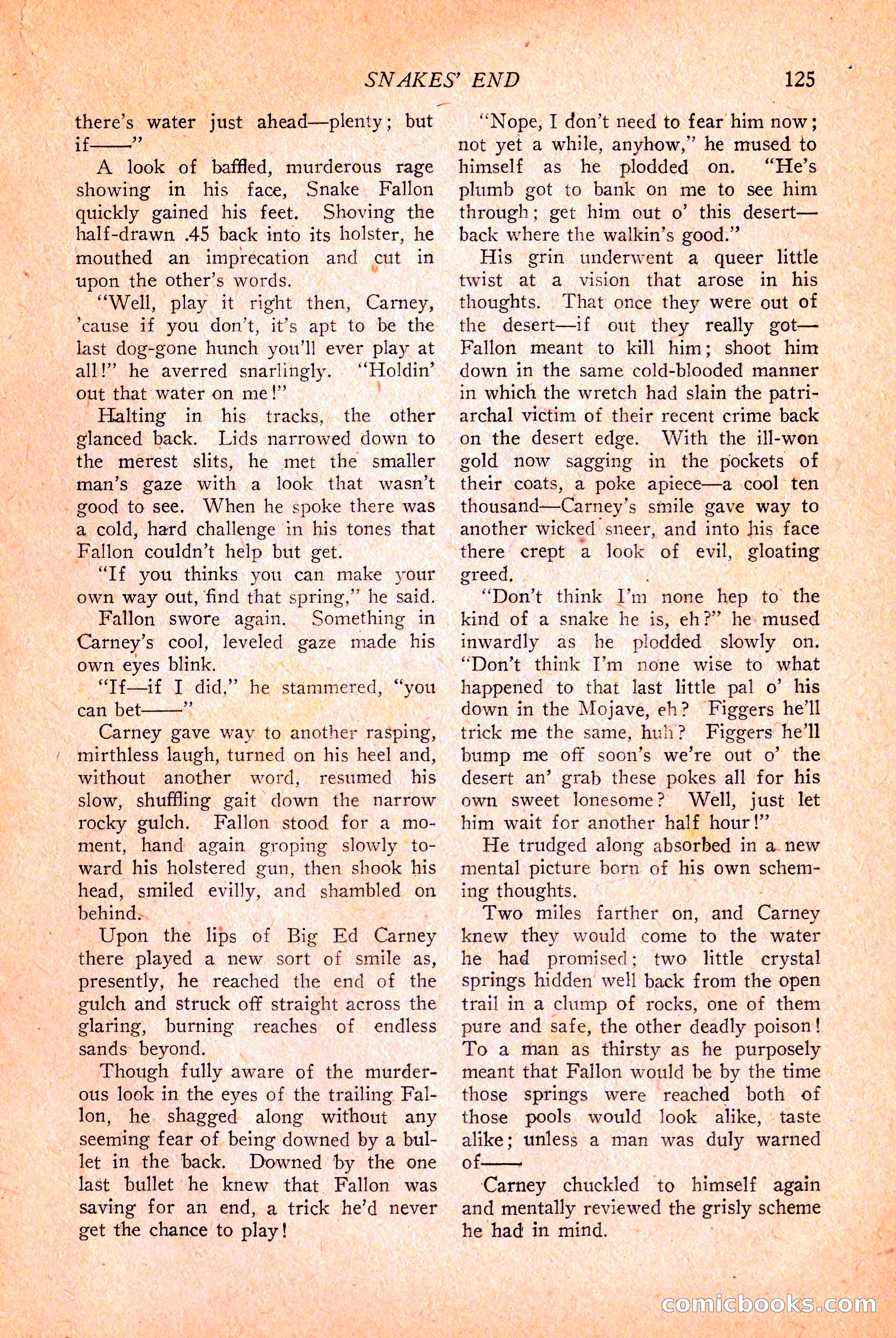 Western Story Magazine, March 12, 1927 — page 127 of 148