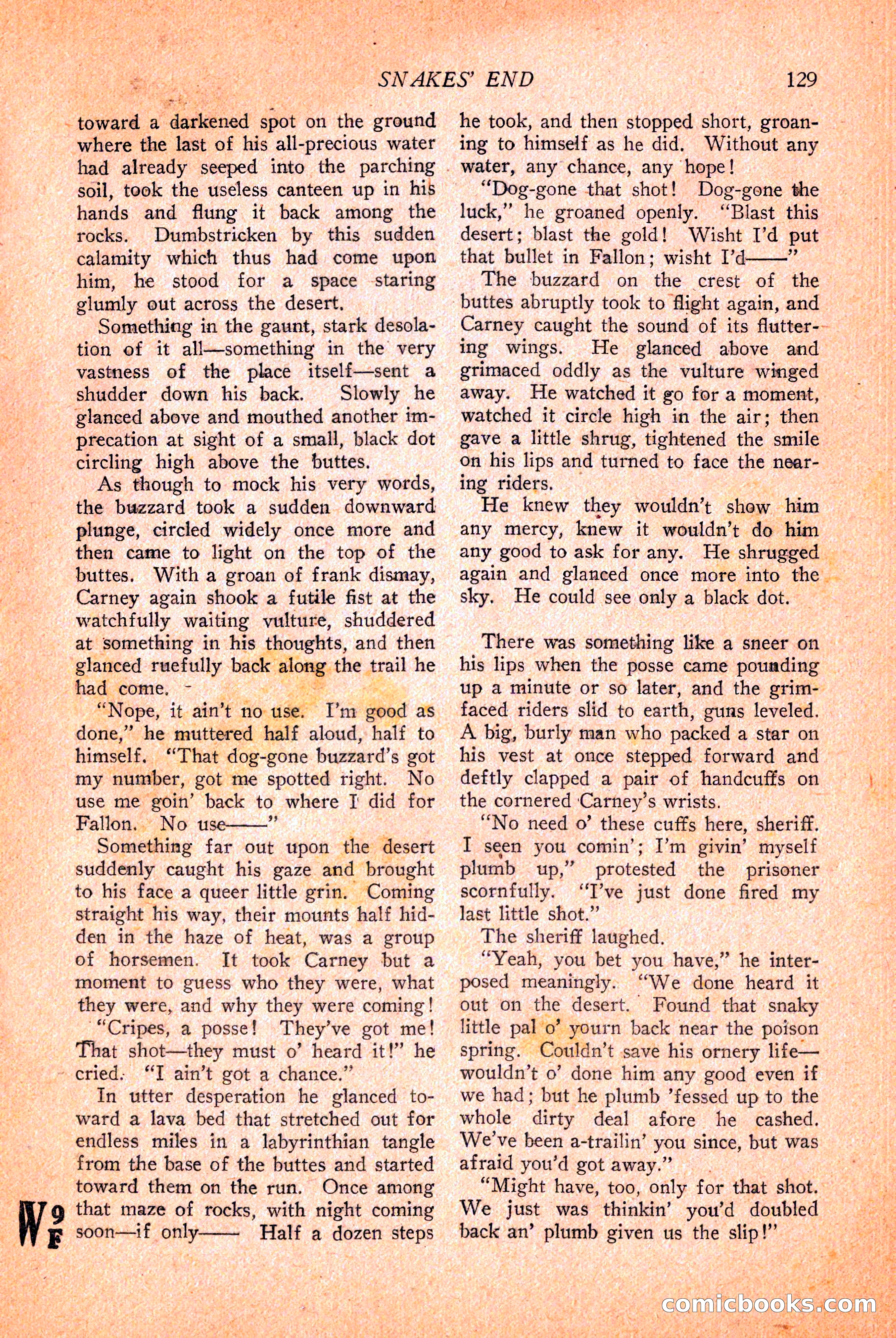 Western Story Magazine, March 12, 1927 — page 131 of 148