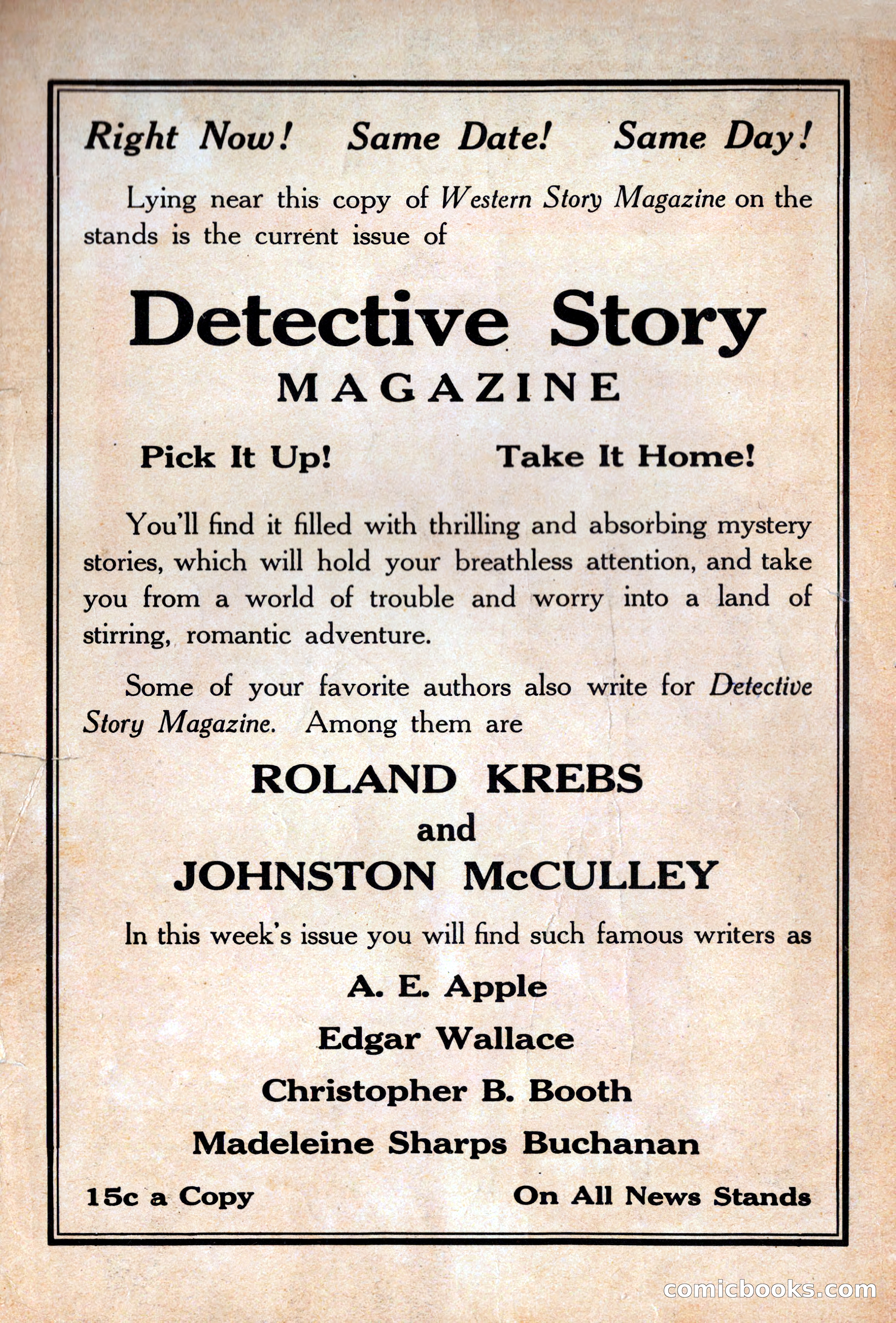 Western Story Magazine, April 14, 1928 — page 2 of 148
