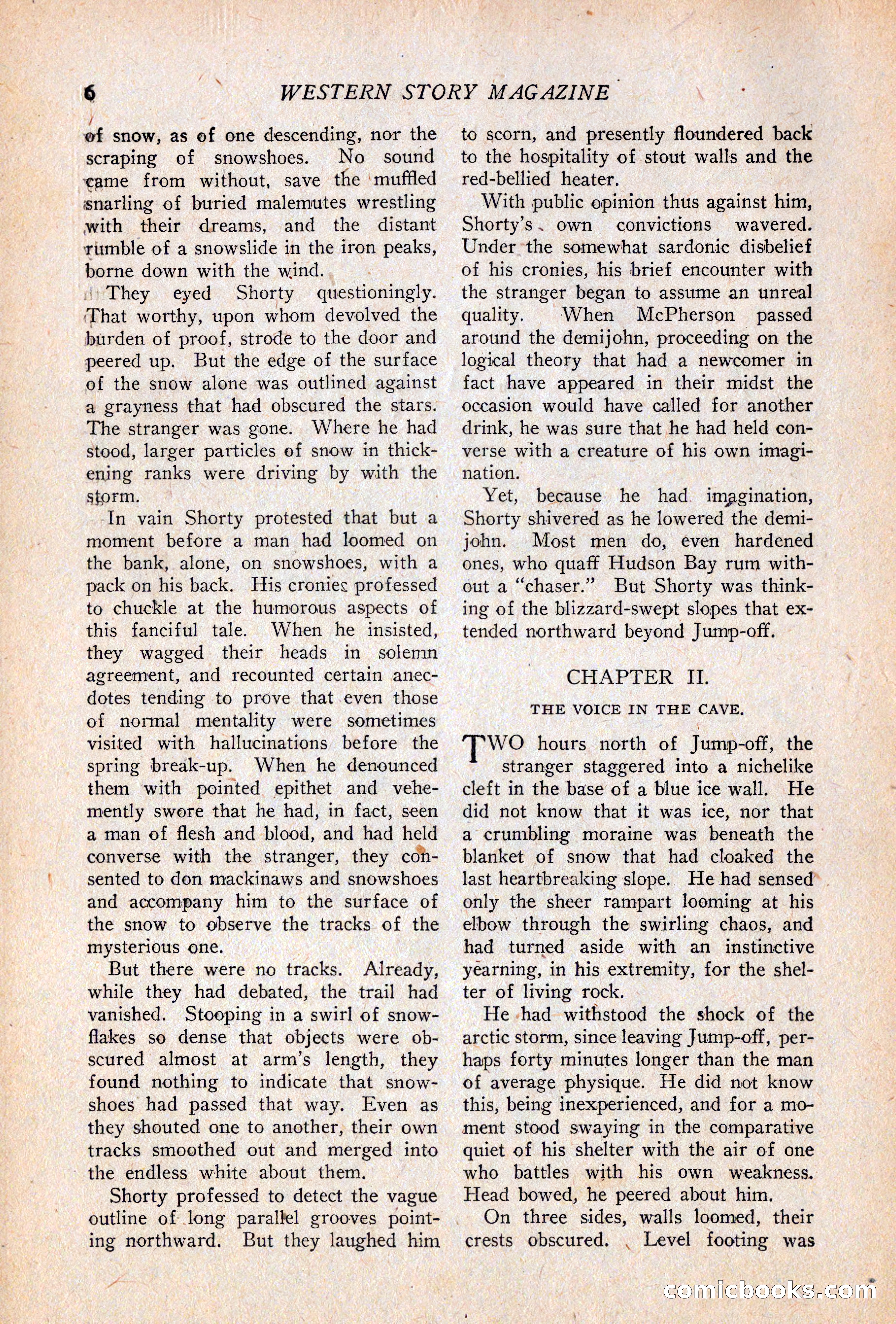 Western Story Magazine, April 14, 1928 — page 8 of 148