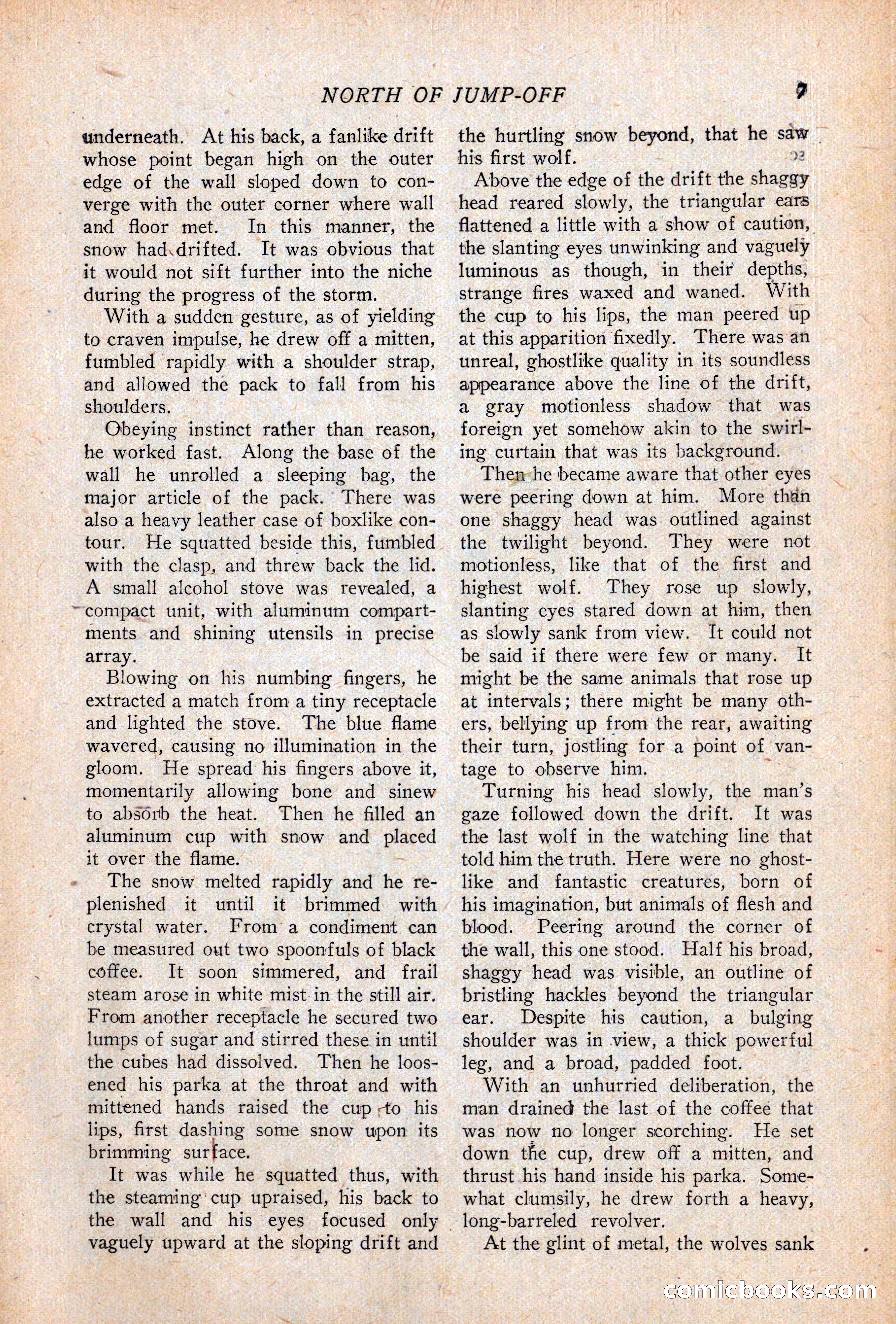 Western Story Magazine, April 14, 1928 — page 9 of 148