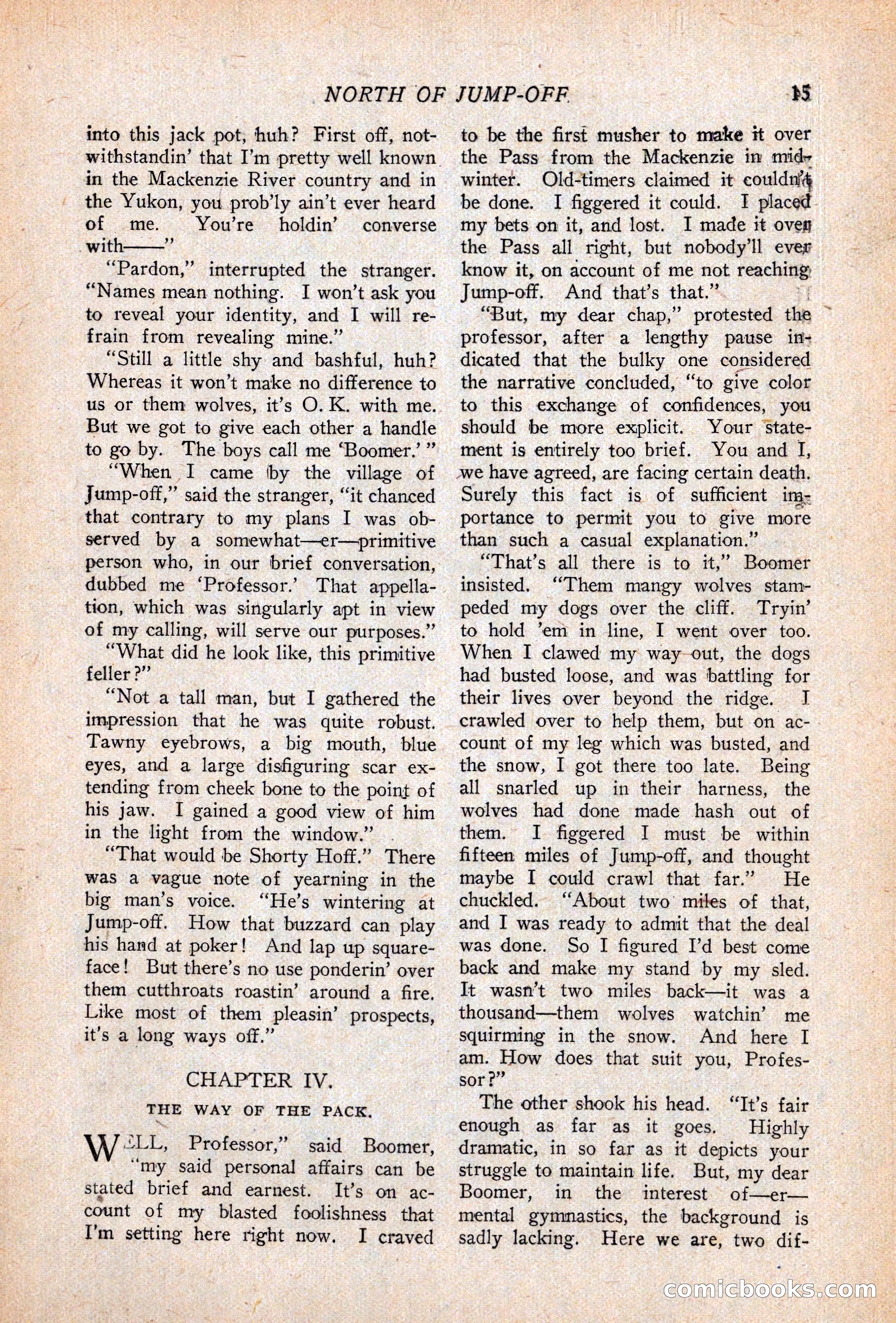Western Story Magazine, April 14, 1928 — page 17 of 148