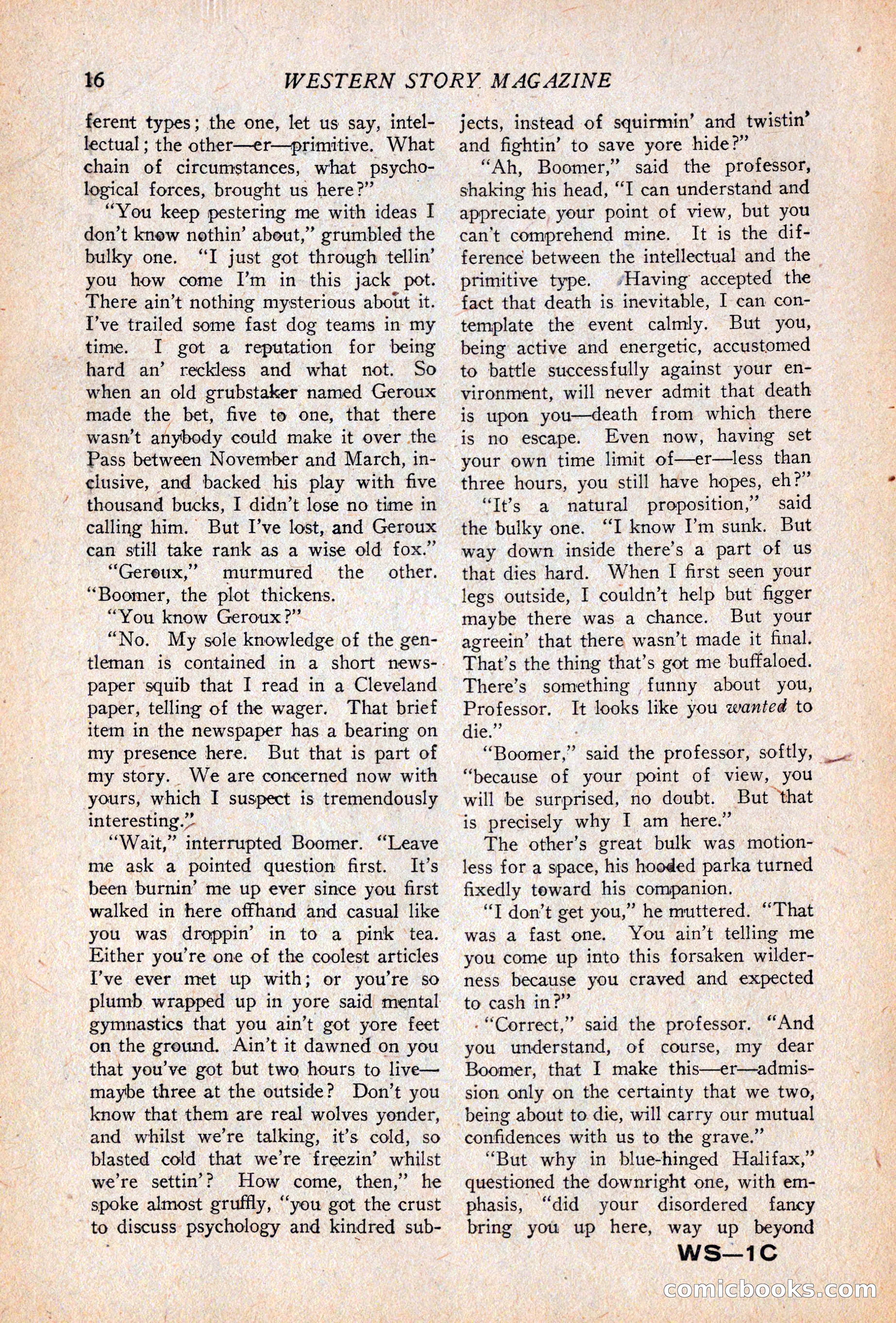 Western Story Magazine, April 14, 1928 — page 18 of 148
