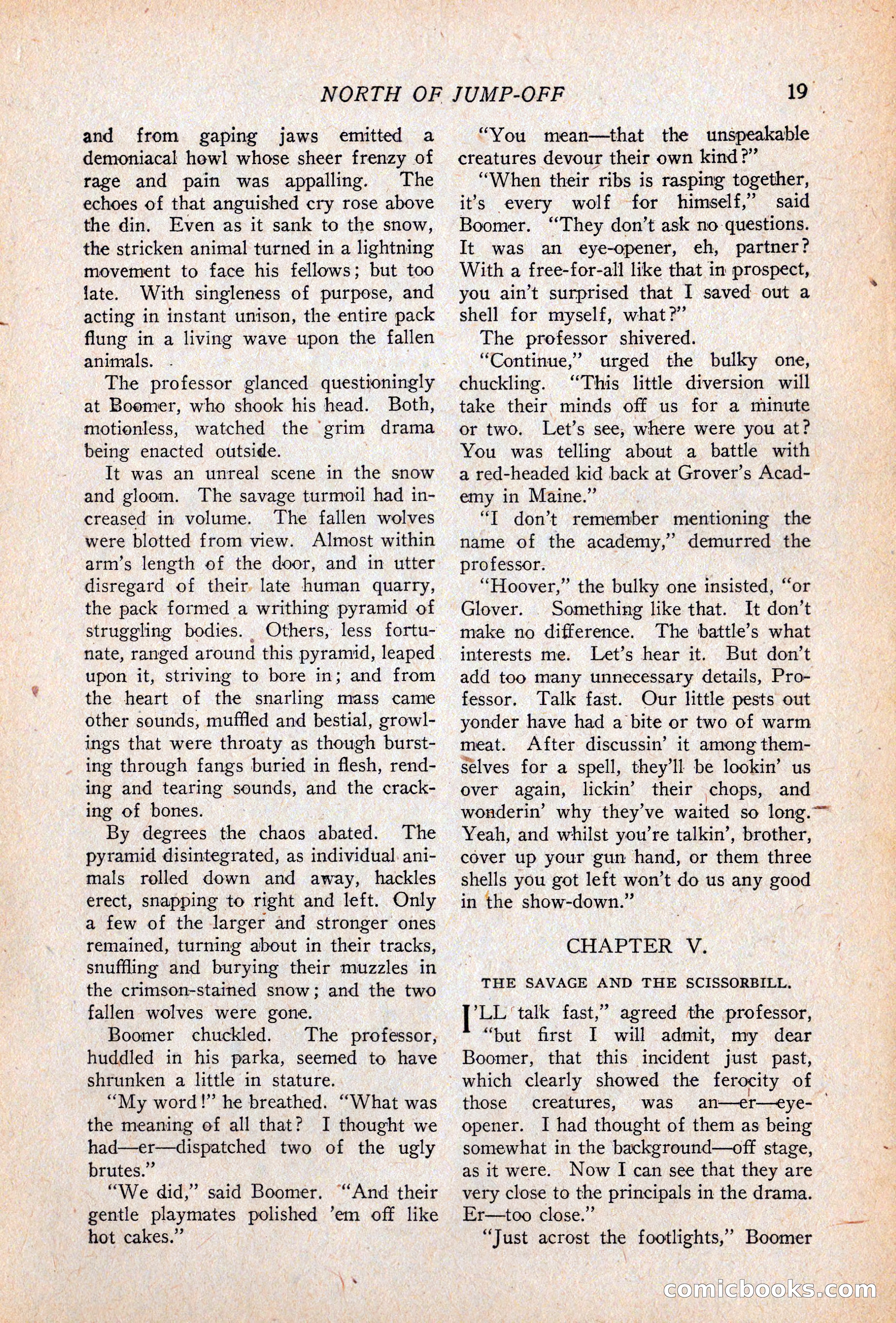Western Story Magazine, April 14, 1928 — page 21 of 148