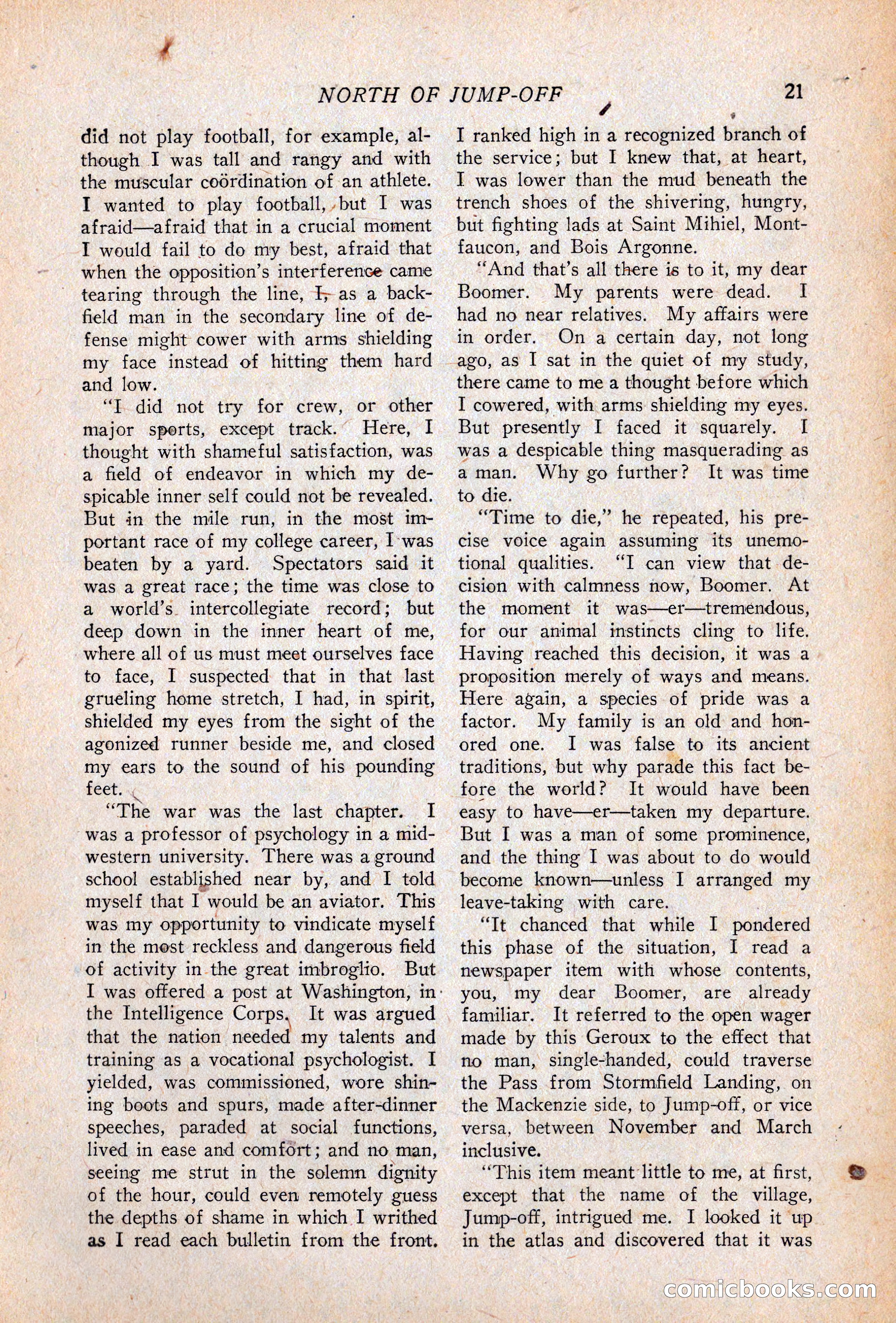 Western Story Magazine, April 14, 1928 — page 23 of 148