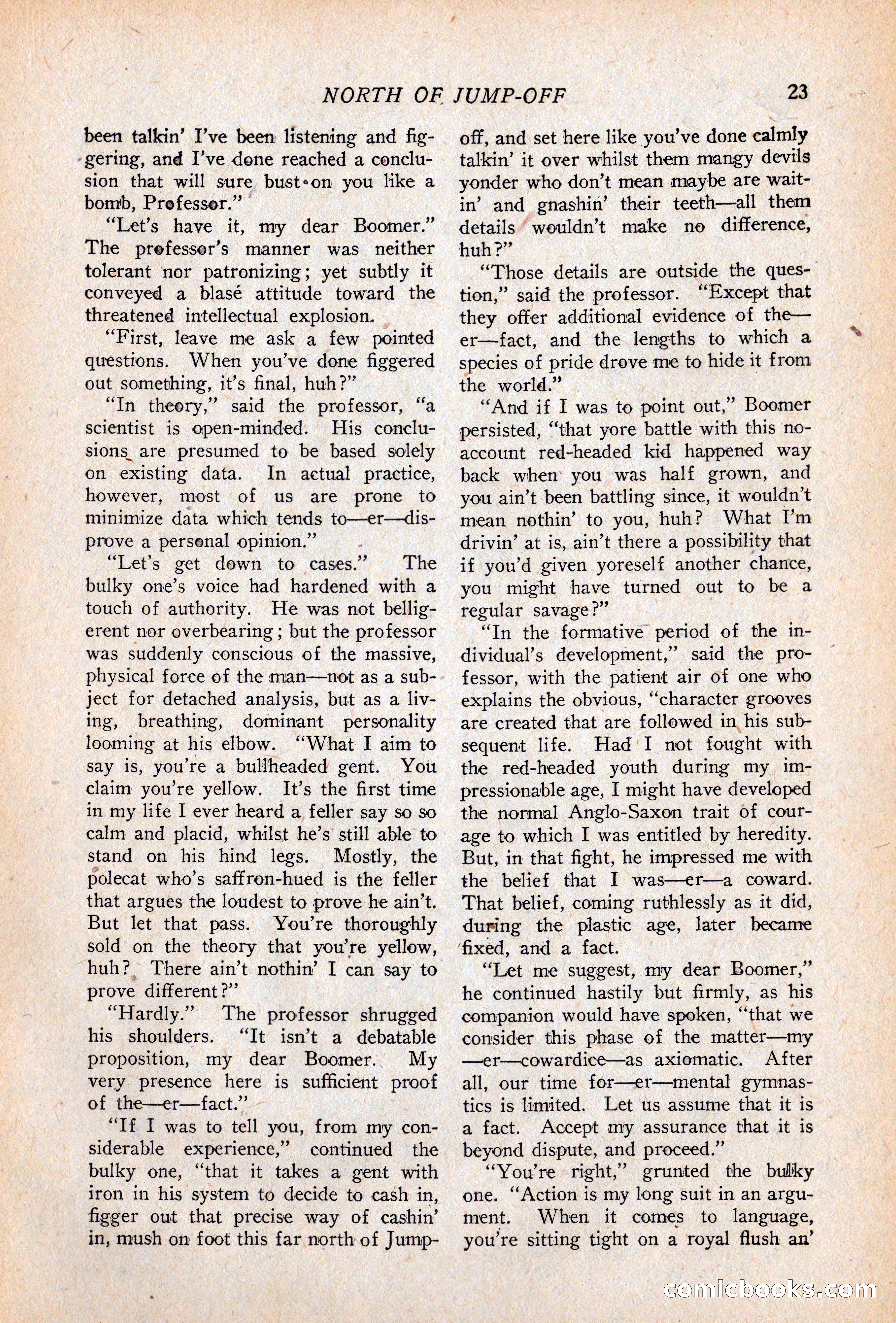 Western Story Magazine, April 14, 1928 — page 25 of 148