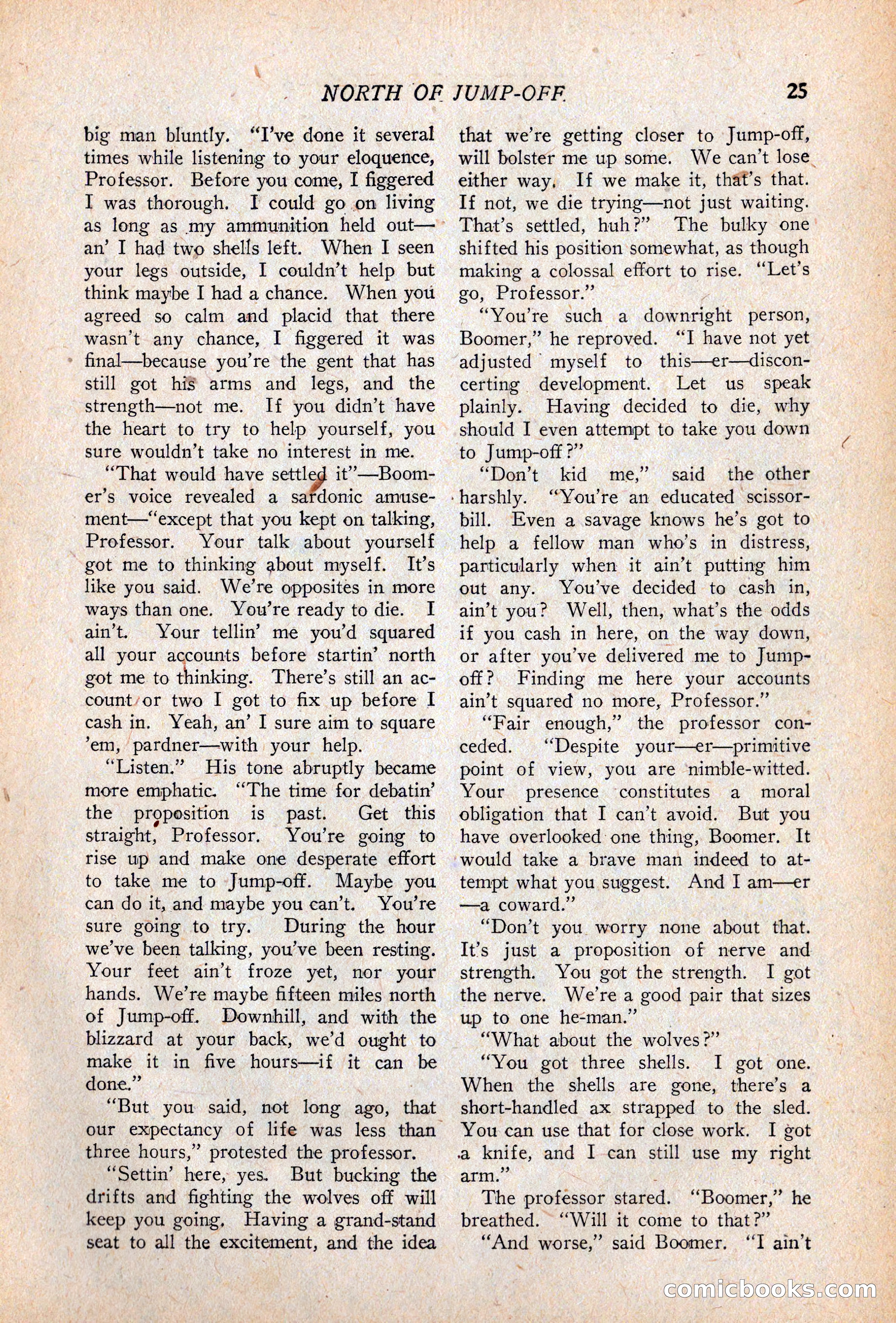 Western Story Magazine, April 14, 1928 — page 27 of 148