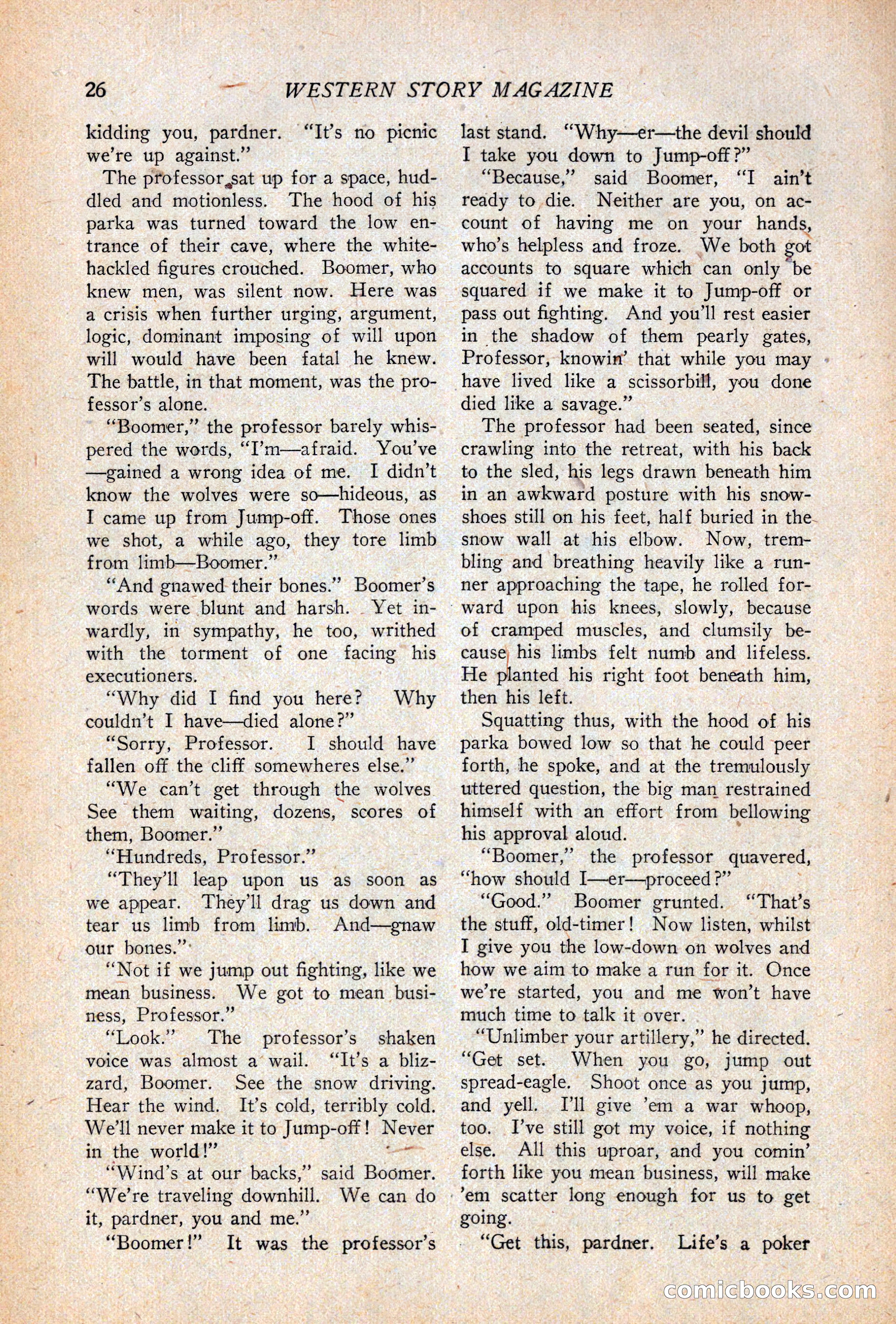 Western Story Magazine, April 14, 1928 — page 28 of 148