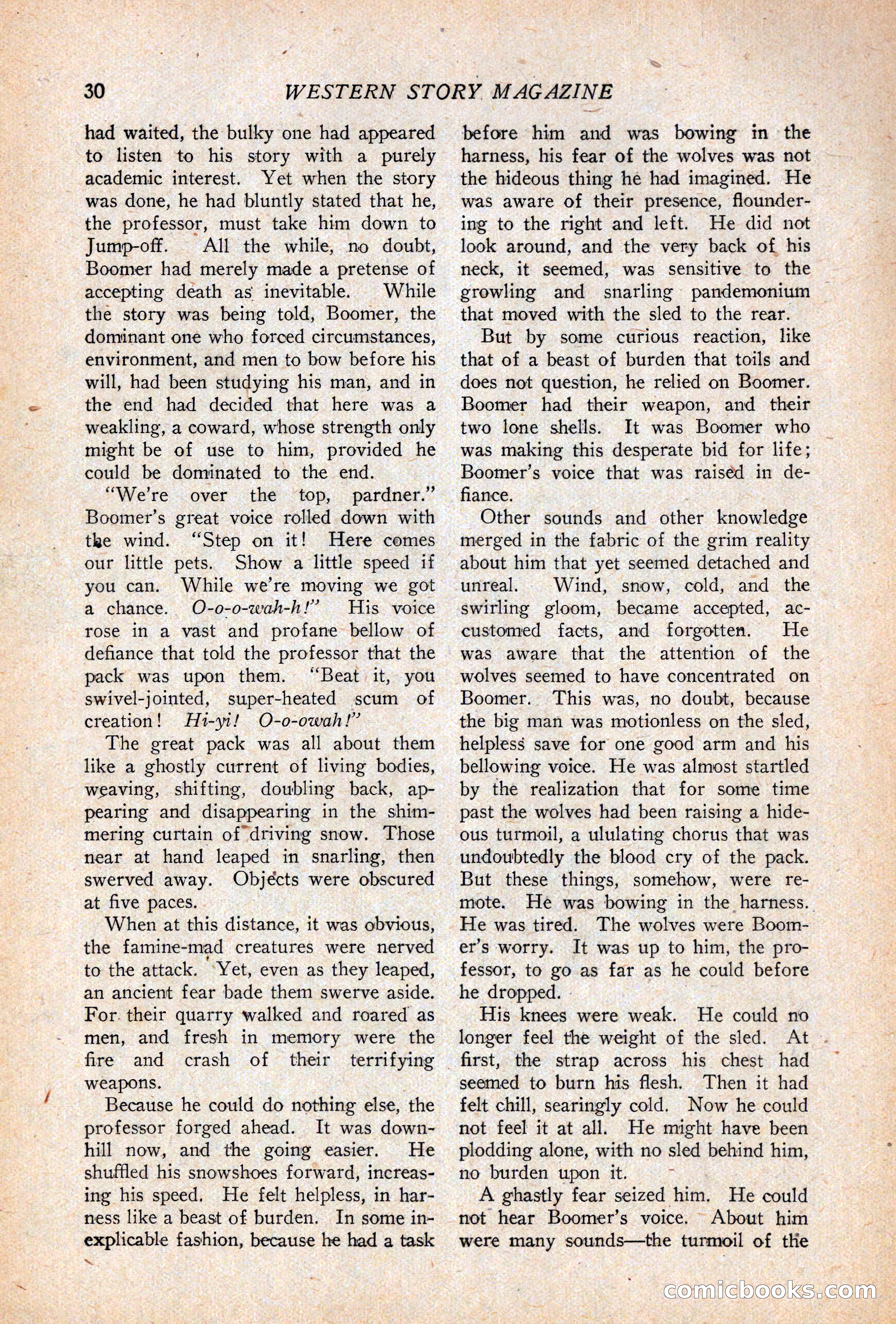 Western Story Magazine, April 14, 1928 — page 32 of 148