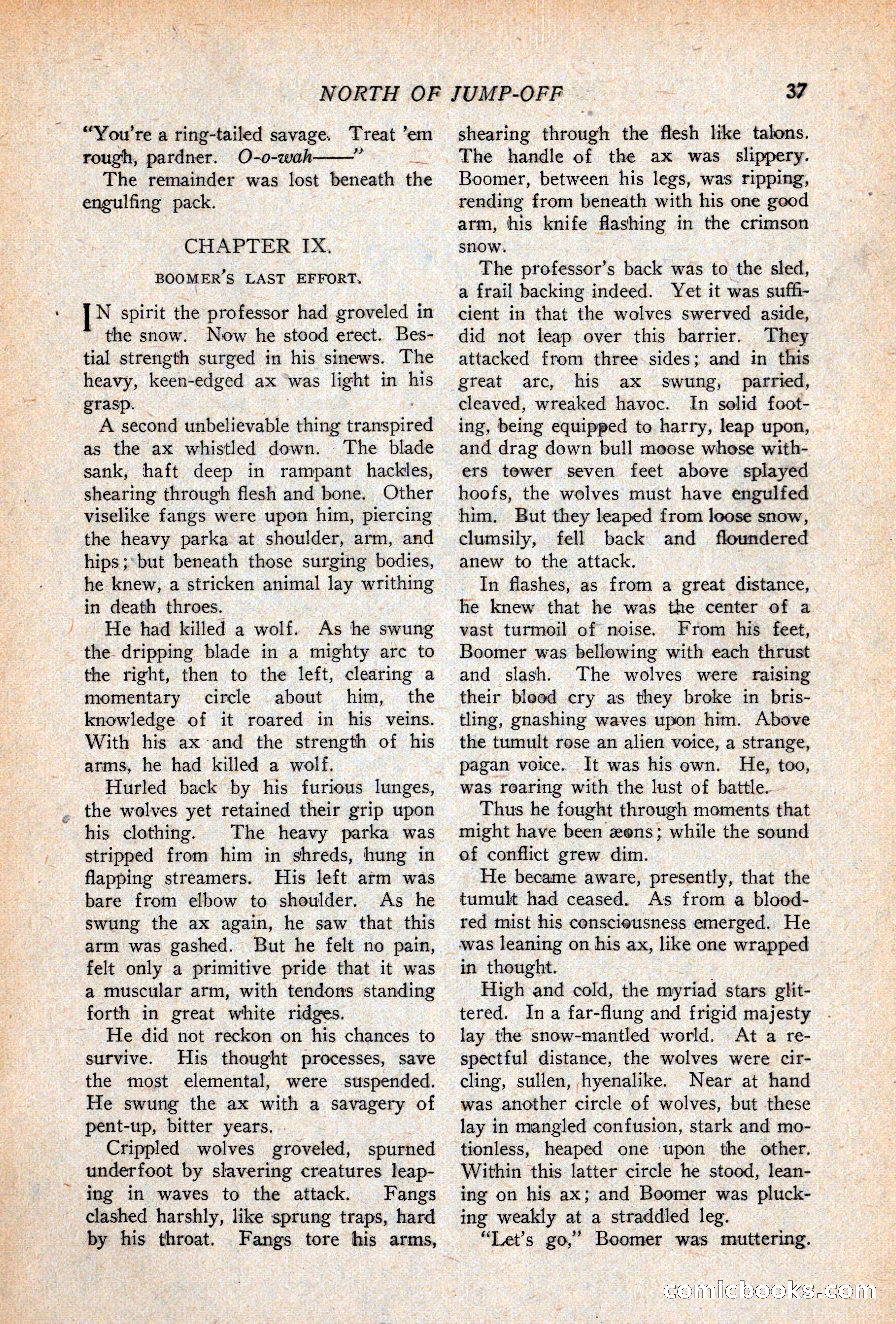 Western Story Magazine, April 14, 1928 — page 39 of 148