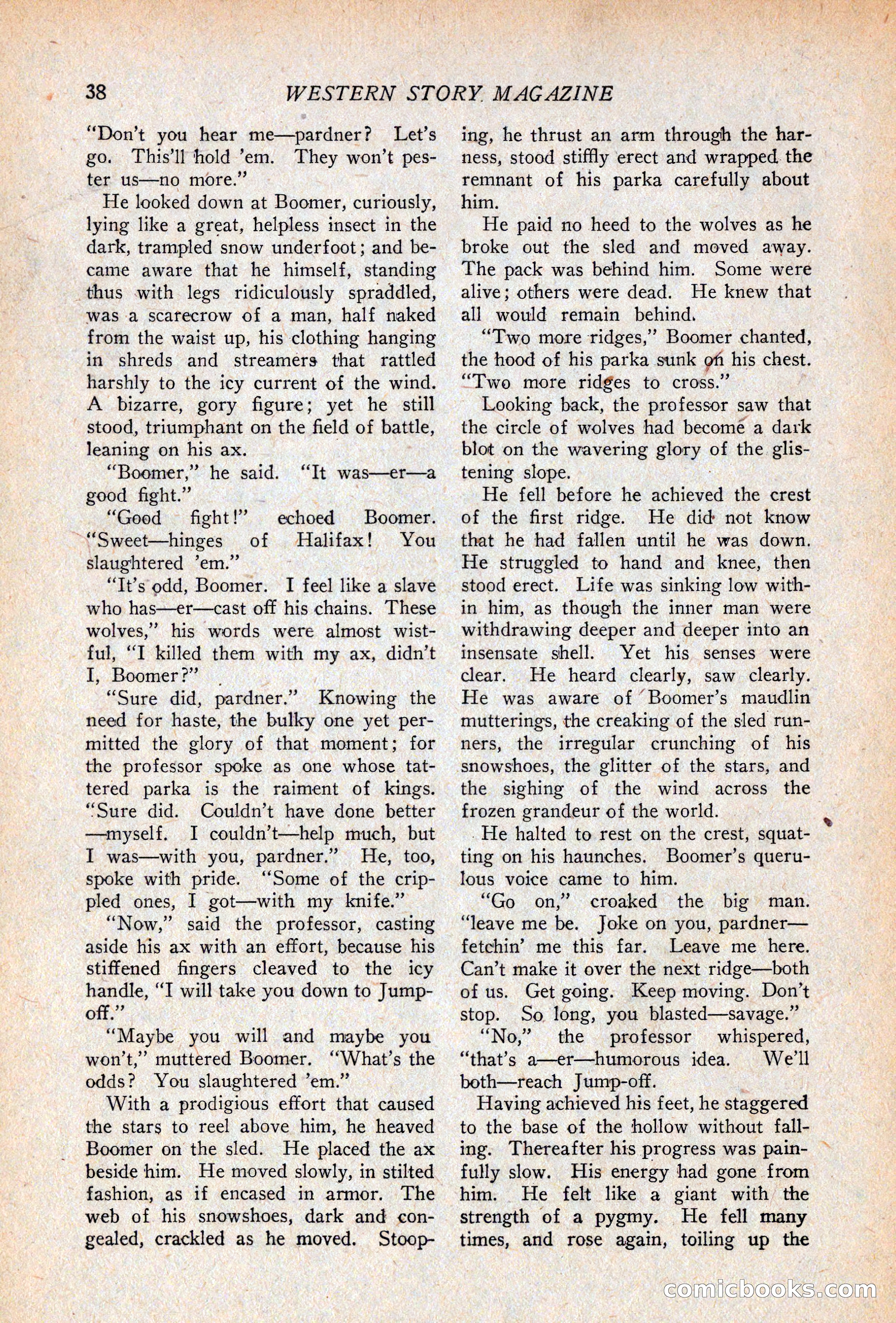 Western Story Magazine, April 14, 1928 — page 40 of 148