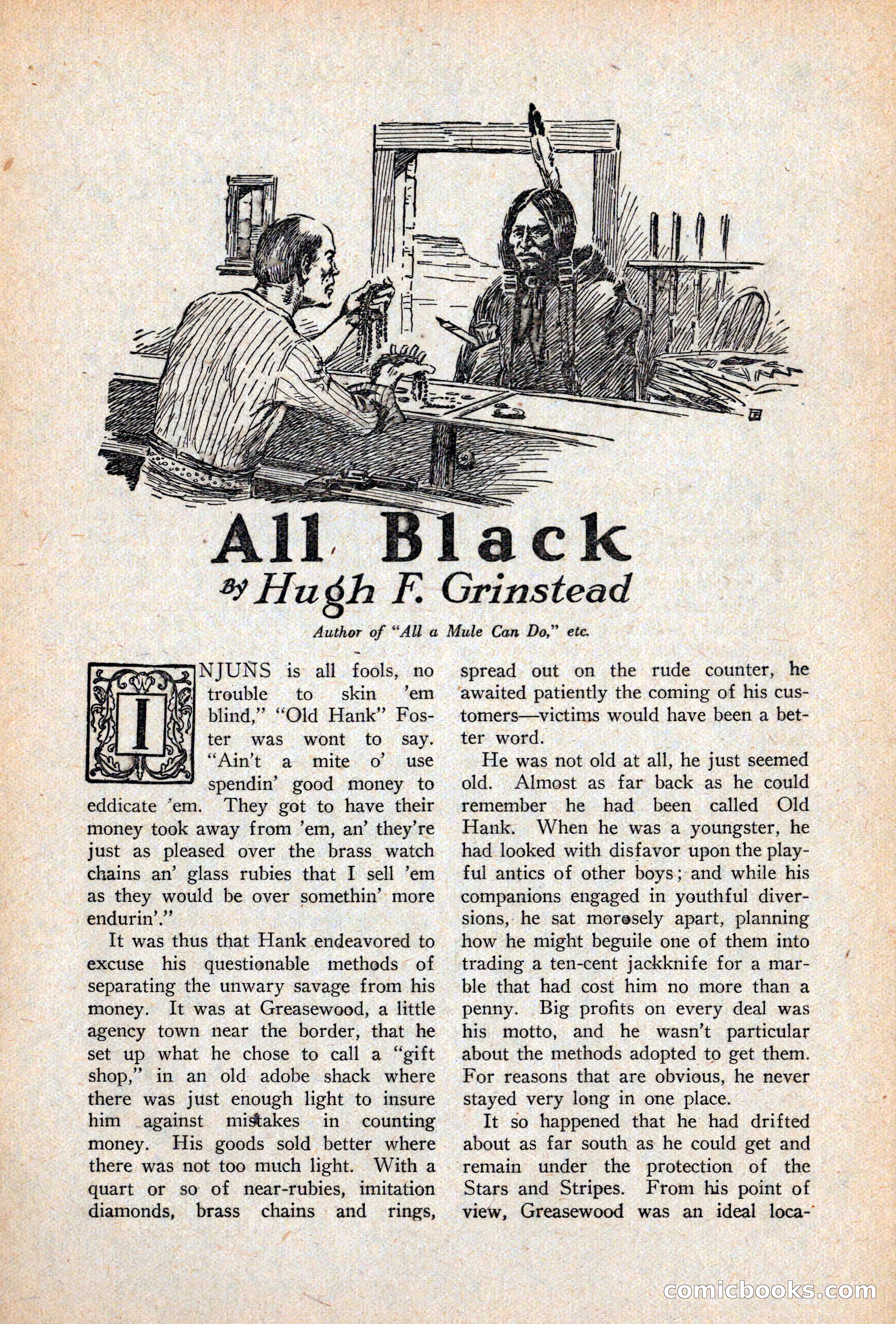 Western Story Magazine, April 14, 1928 — page 43 of 148