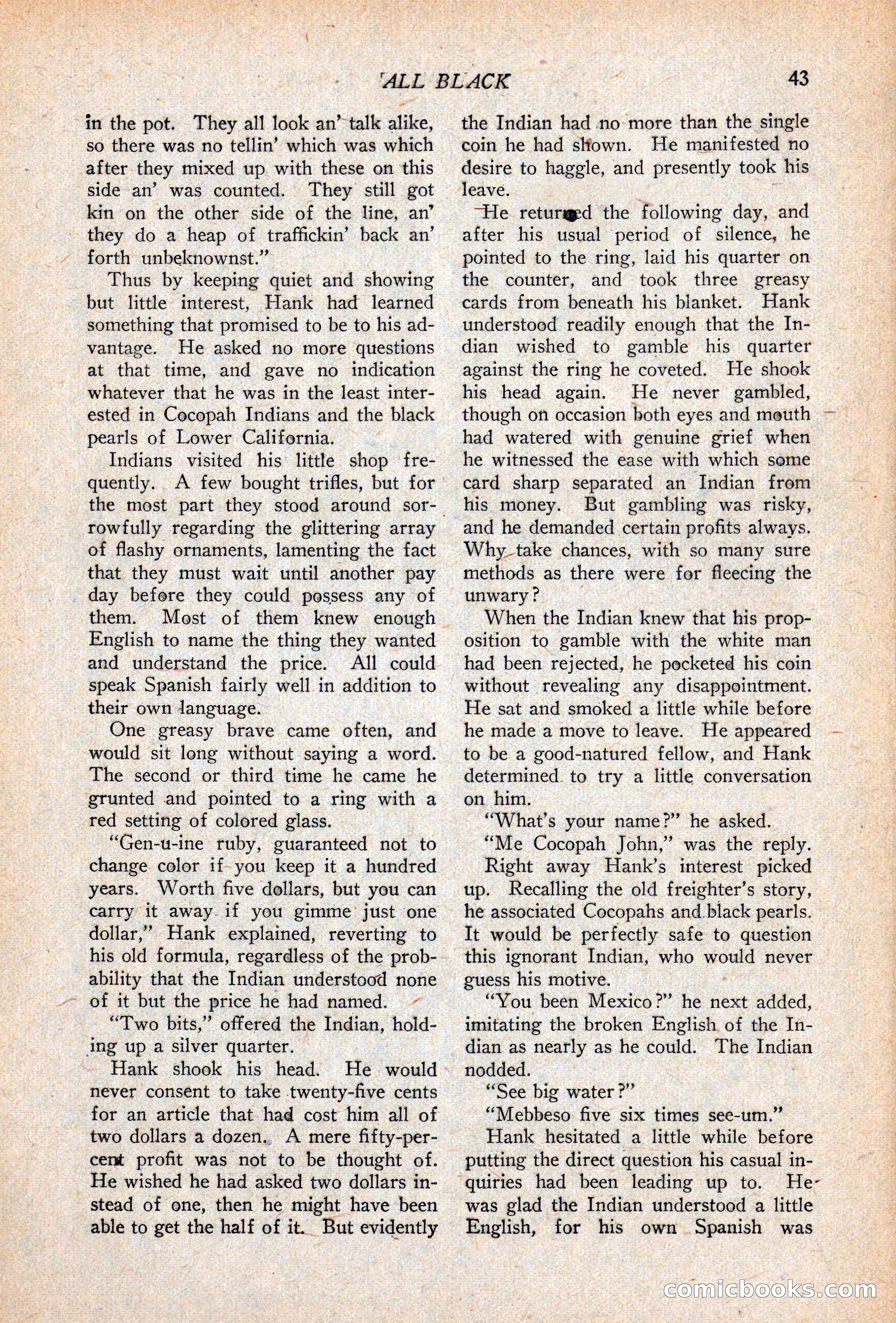 Western Story Magazine, April 14, 1928 — page 45 of 148
