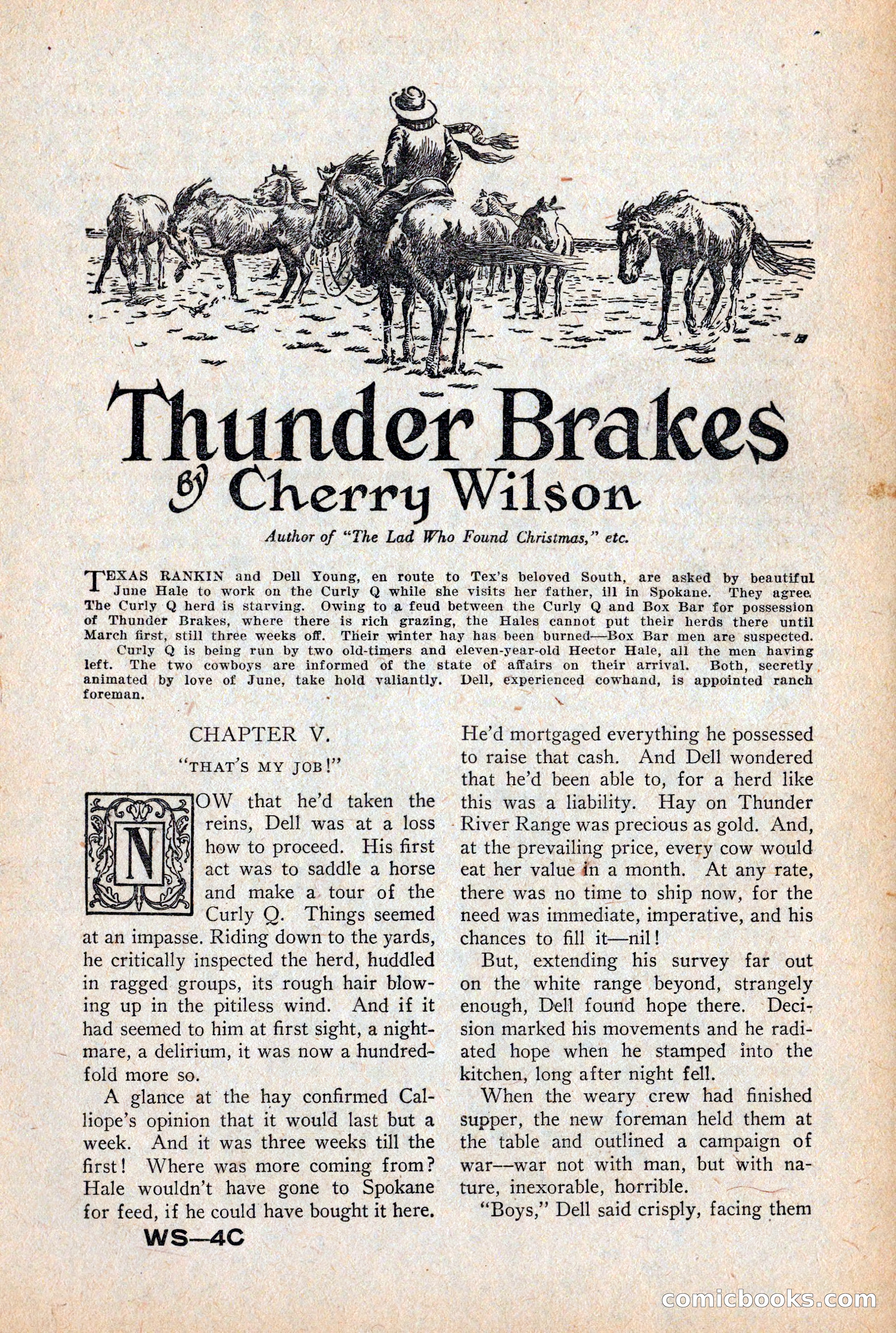 Western Story Magazine, April 14, 1928 — page 51 of 148