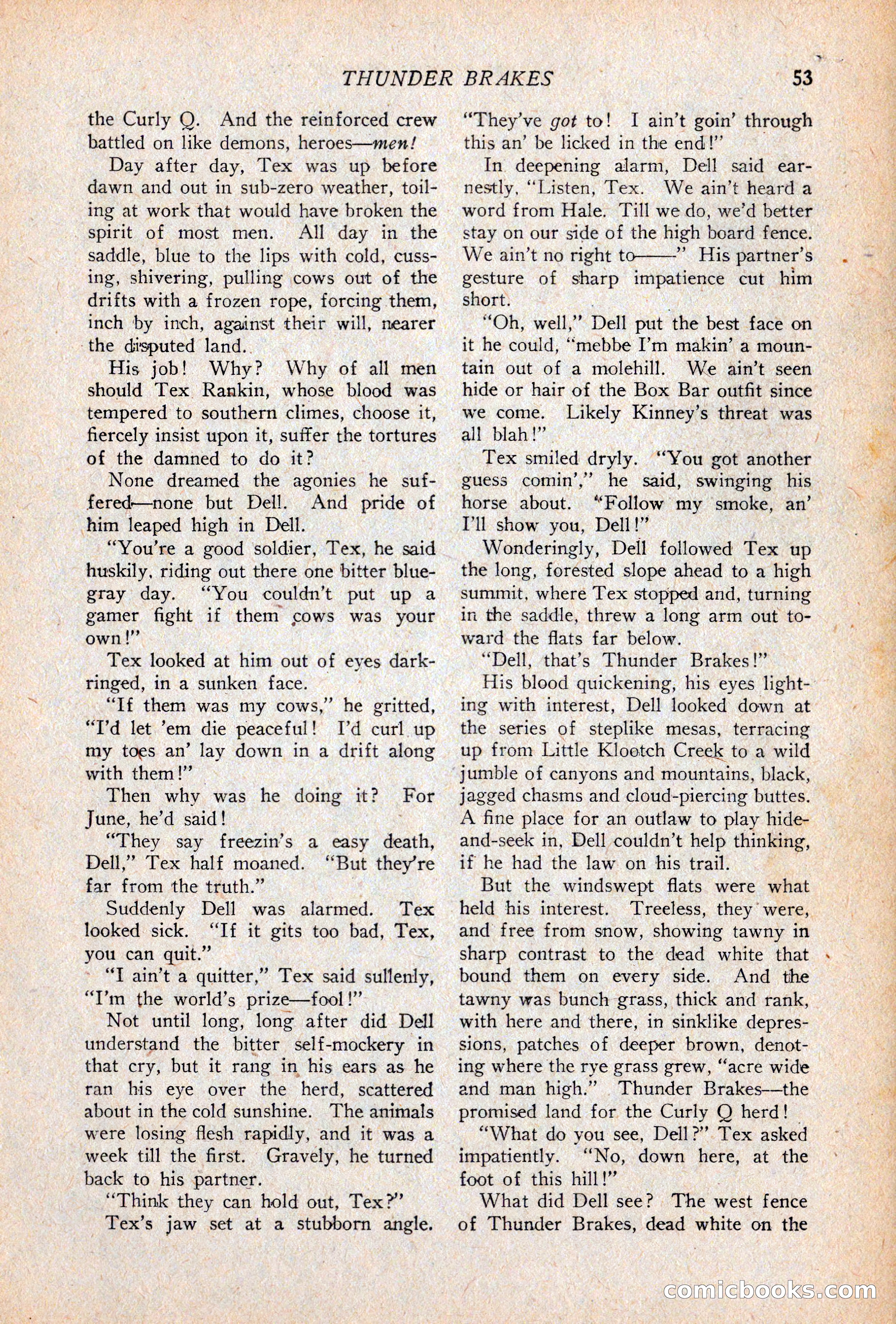 Western Story Magazine, April 14, 1928 — page 55 of 148