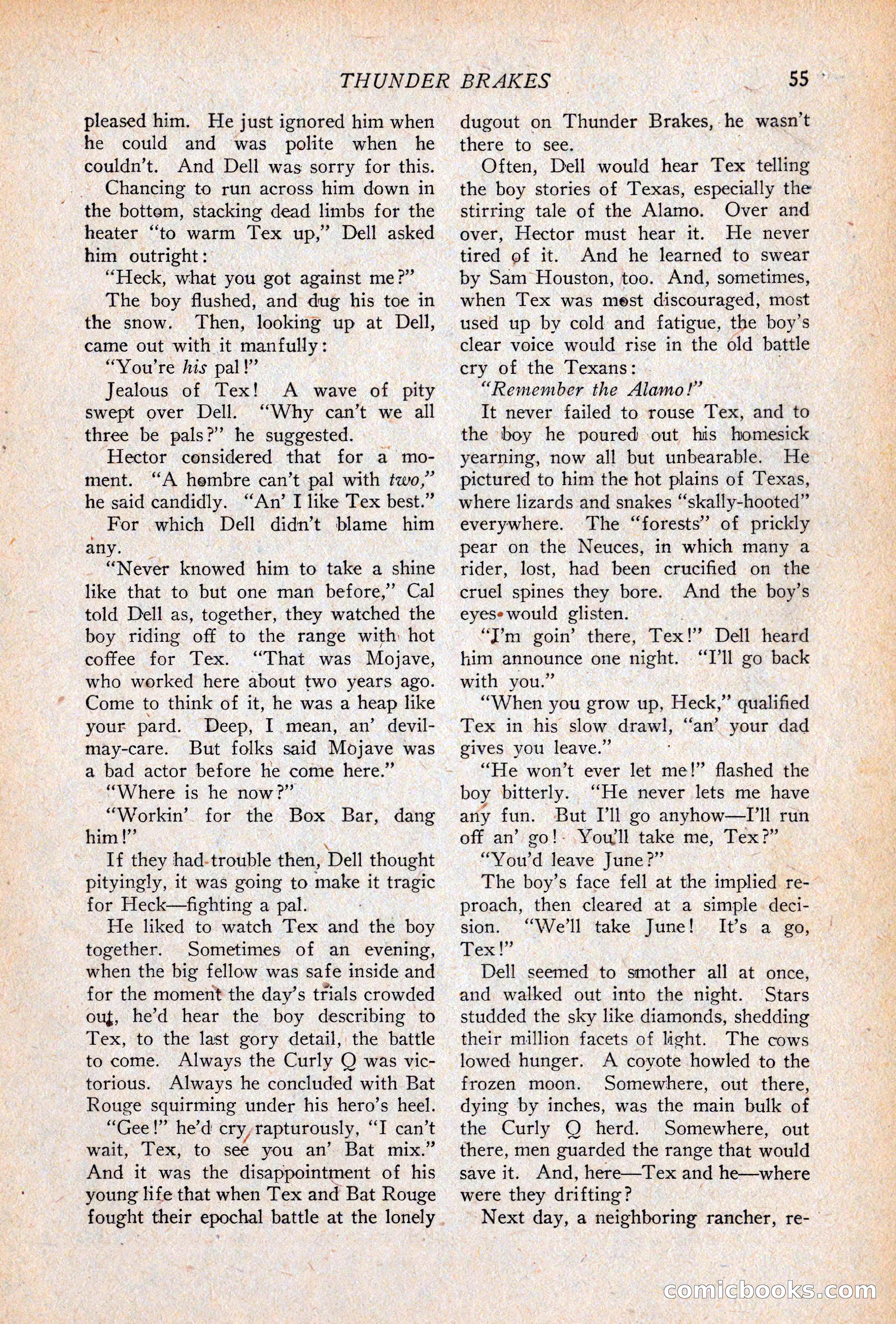 Western Story Magazine, April 14, 1928 — page 57 of 148