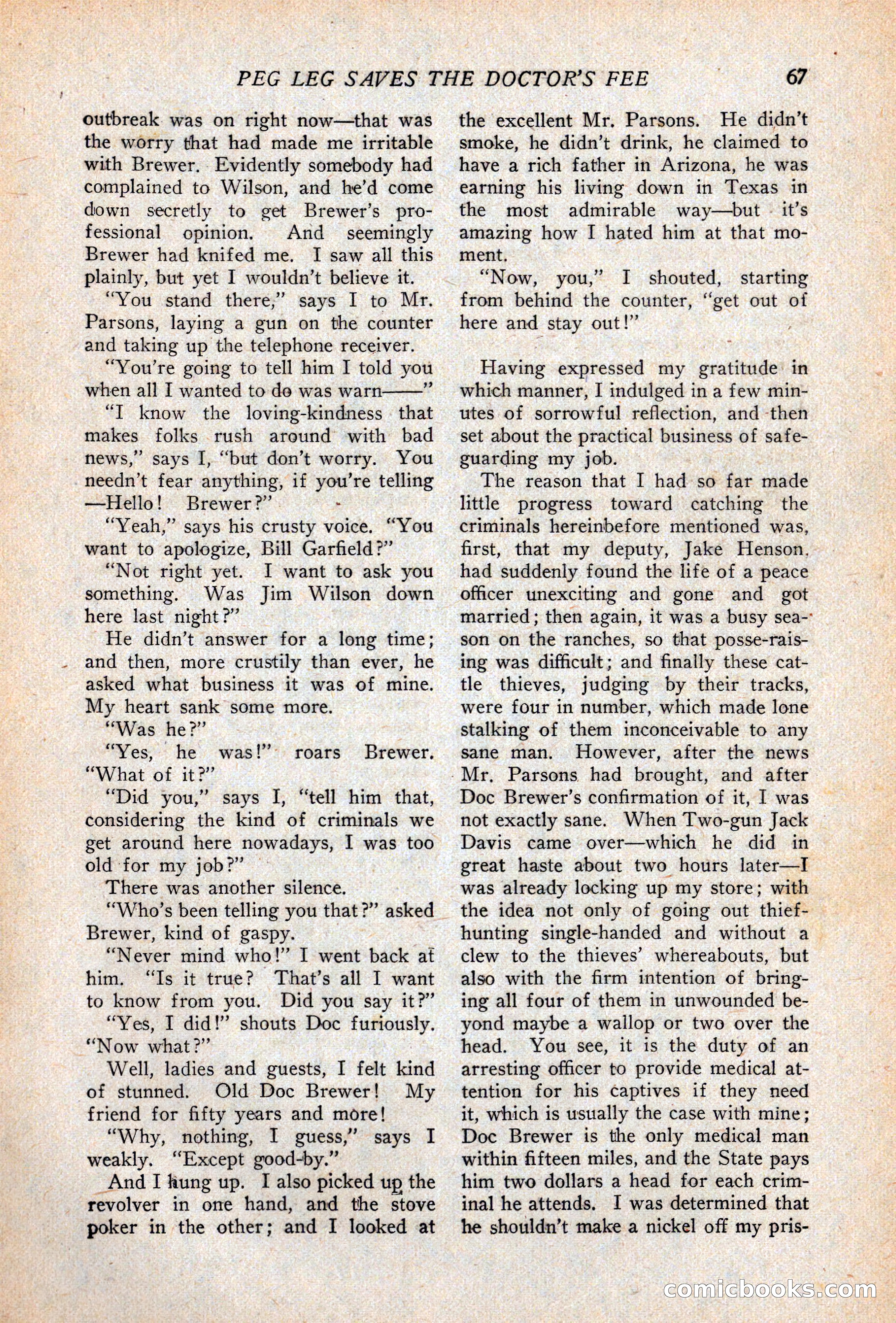 Western Story Magazine, April 14, 1928 — page 69 of 148