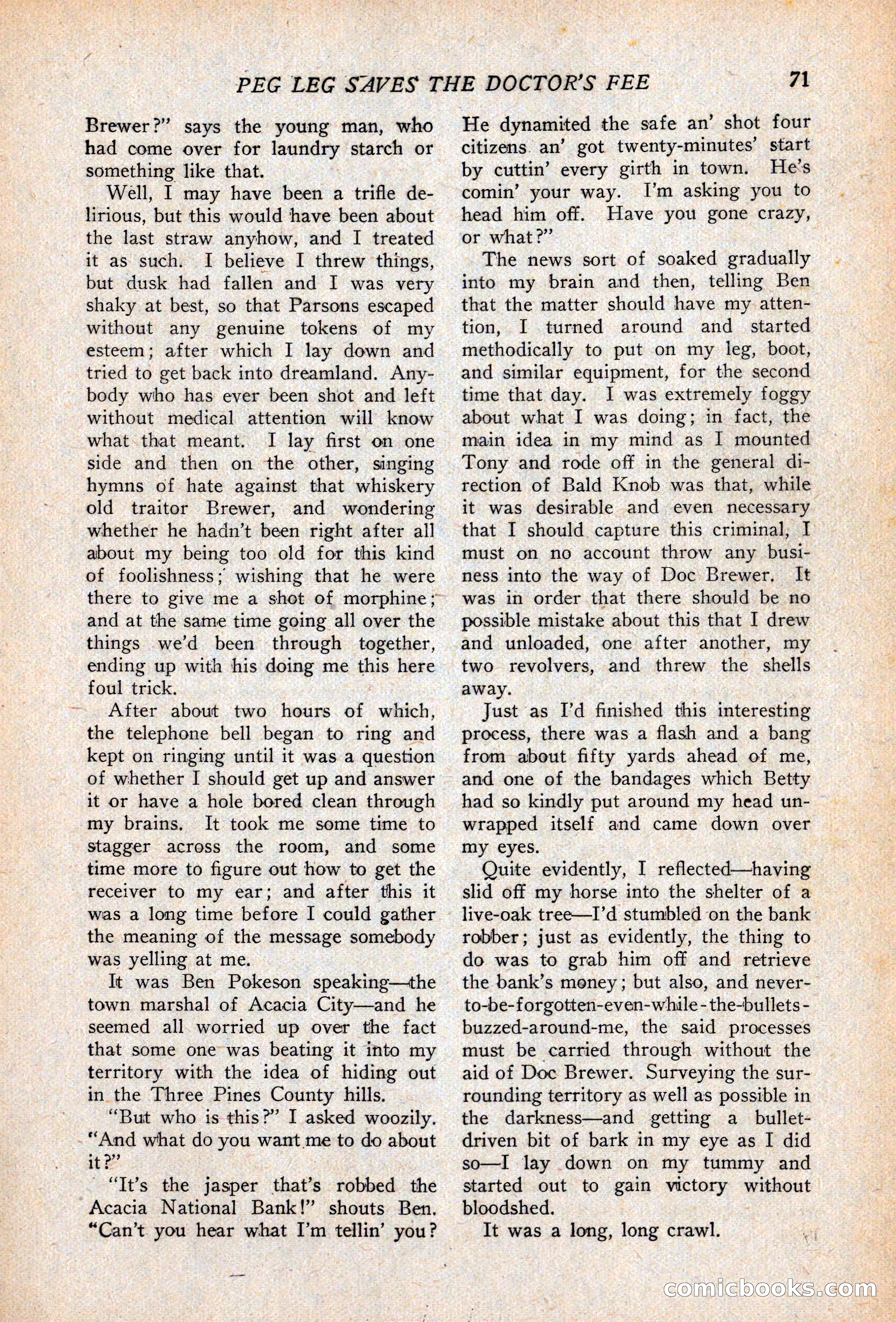 Western Story Magazine, April 14, 1928 — page 73 of 148