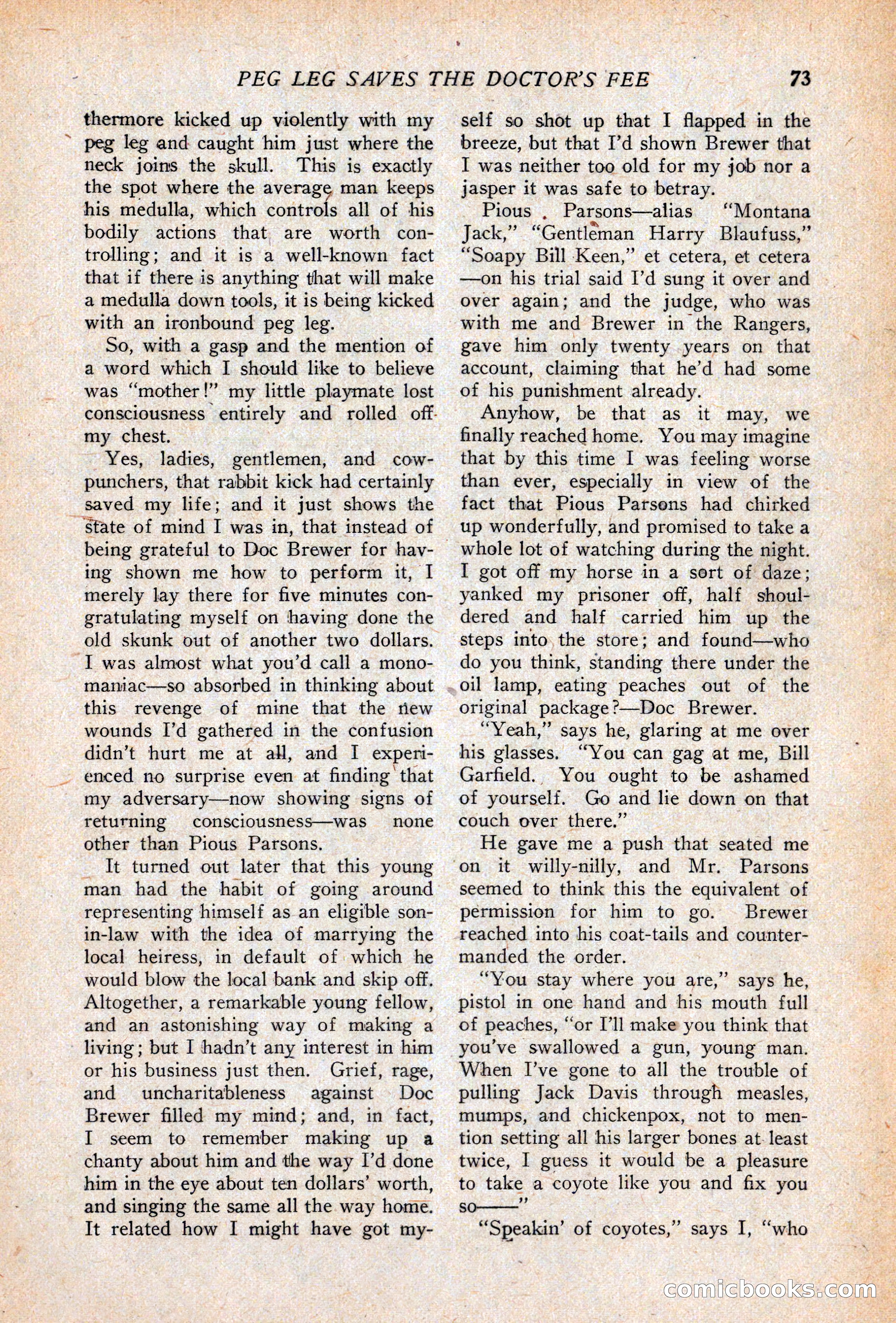 Western Story Magazine, April 14, 1928 — page 75 of 148