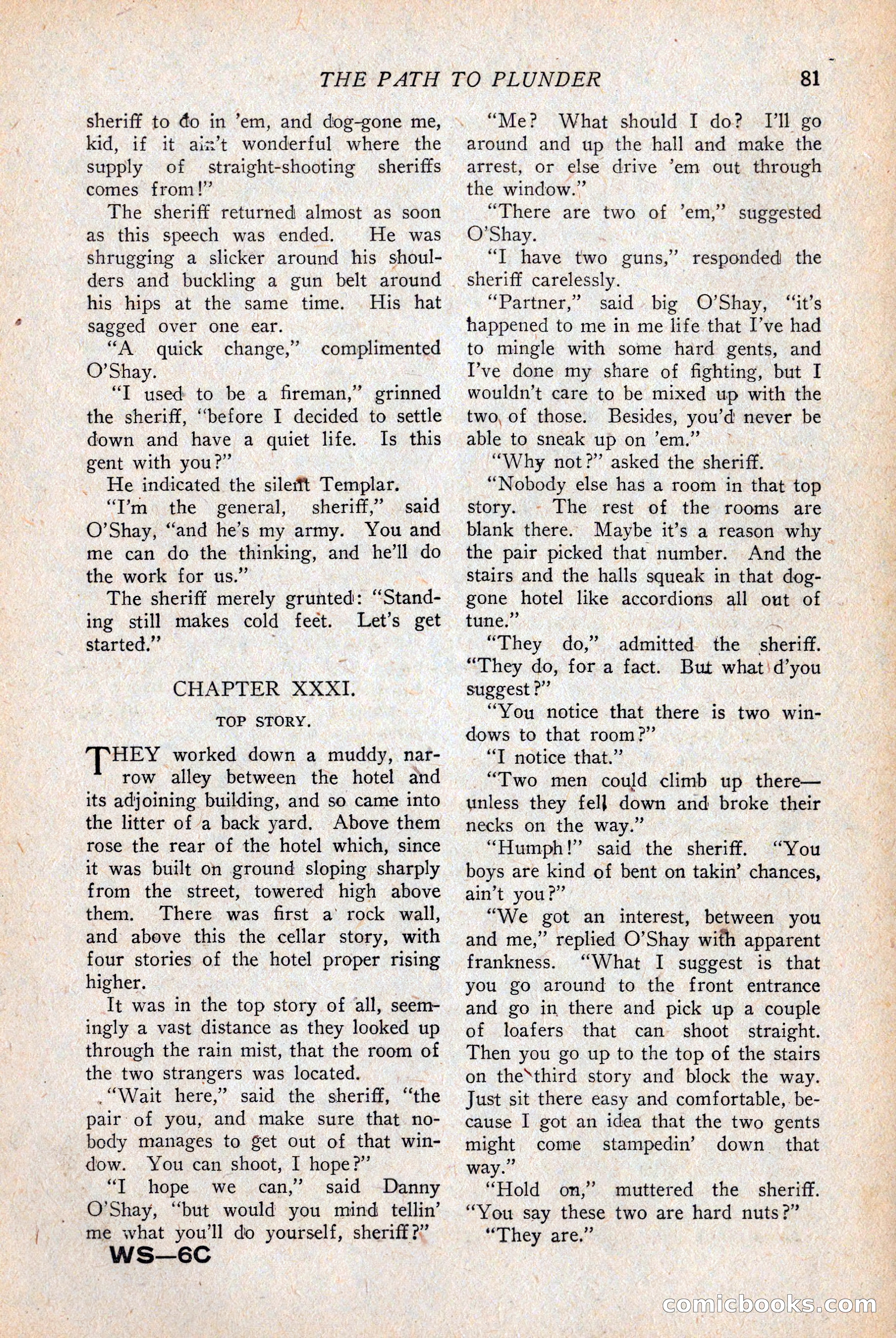 Western Story Magazine, April 14, 1928 — page 83 of 148