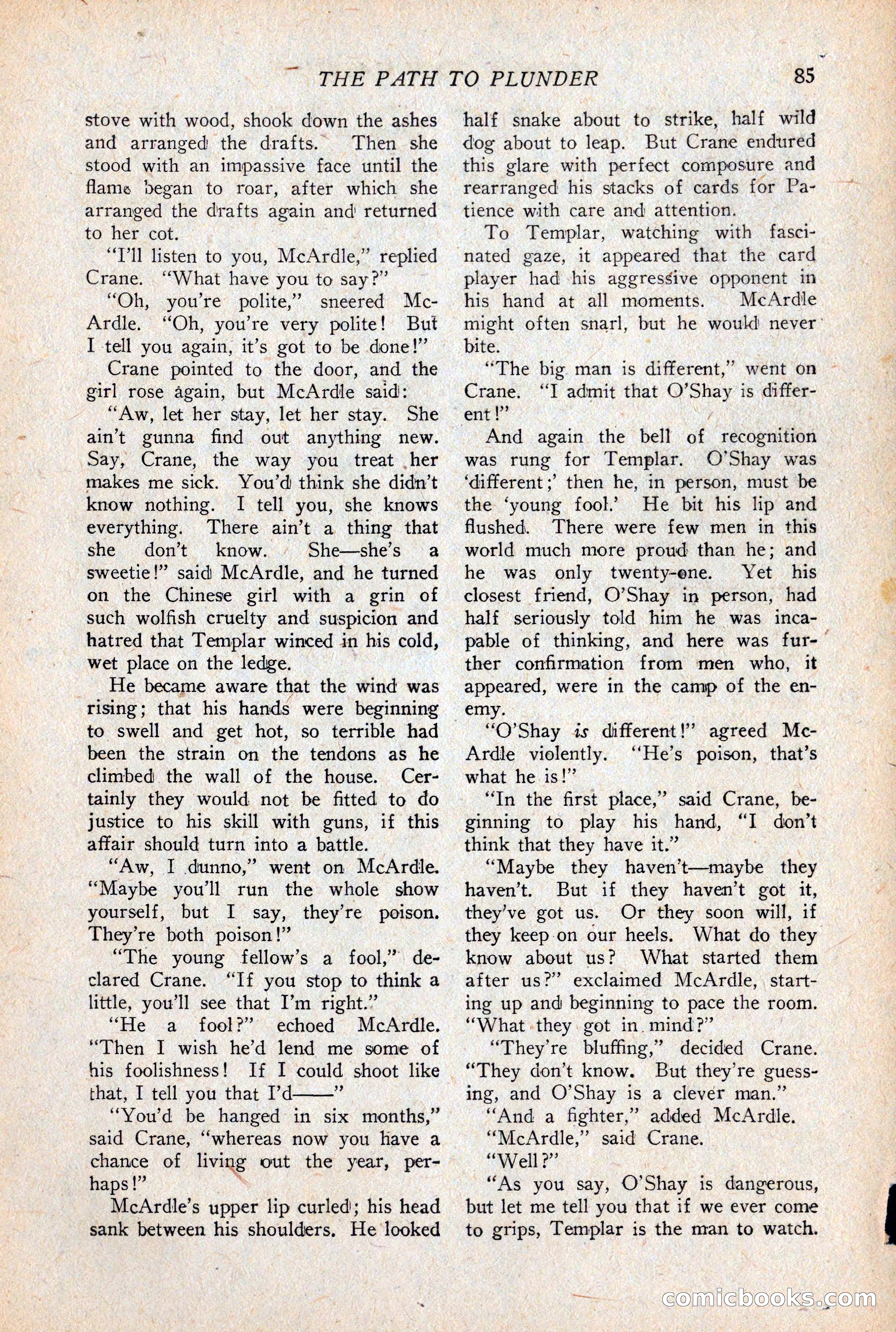 Western Story Magazine, April 14, 1928 — page 87 of 148