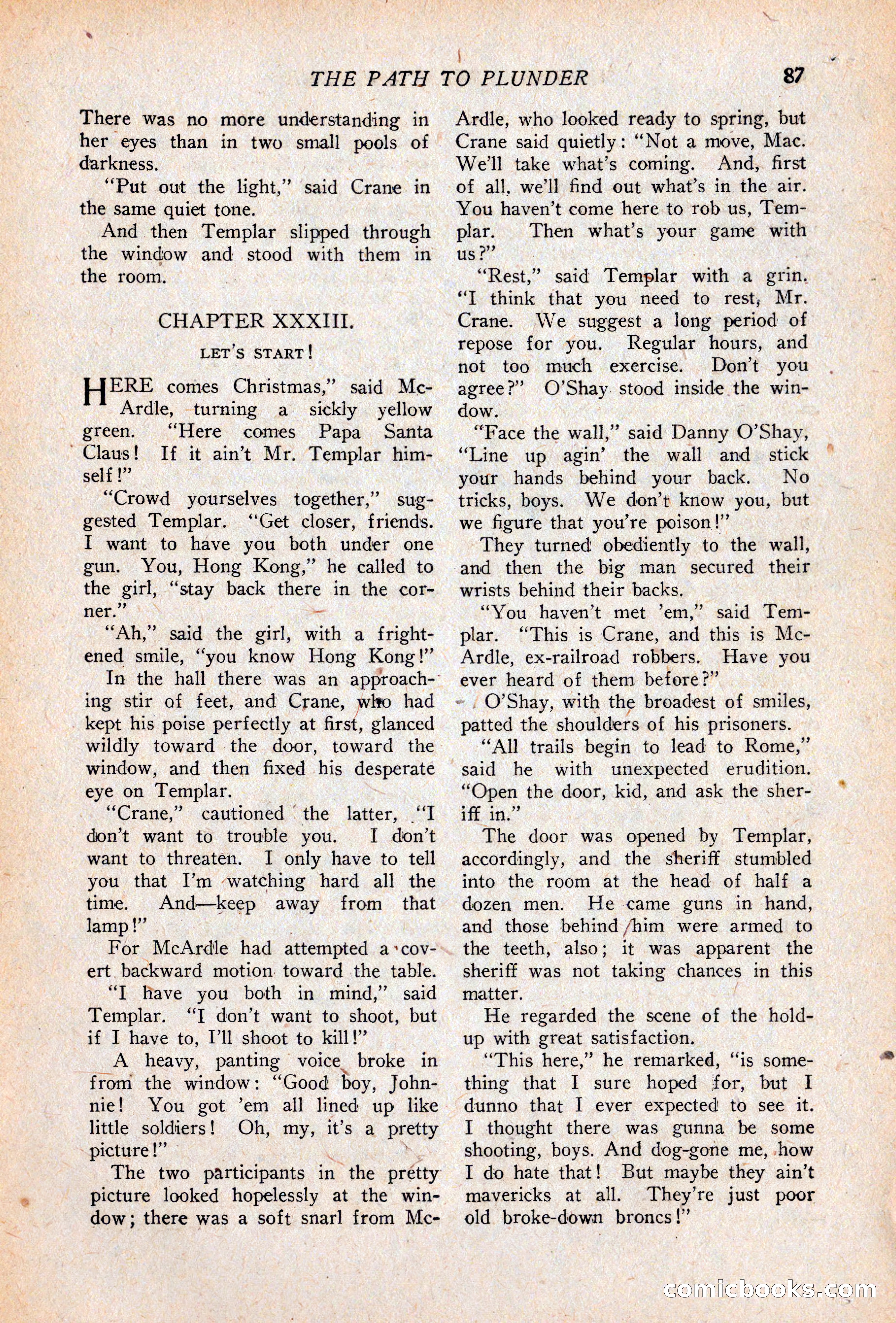 Western Story Magazine, April 14, 1928 — page 89 of 148