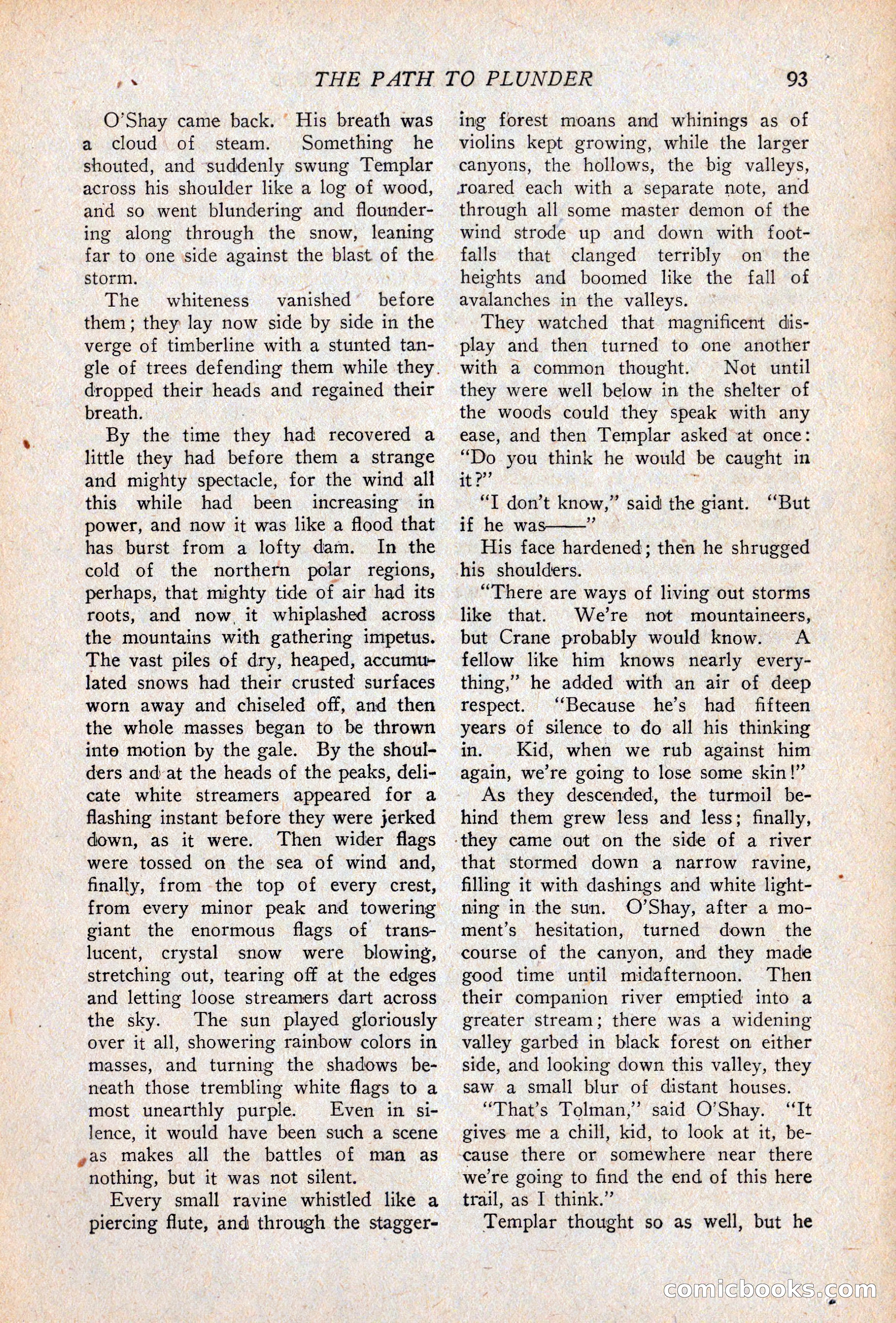 Western Story Magazine, April 14, 1928 — page 95 of 148