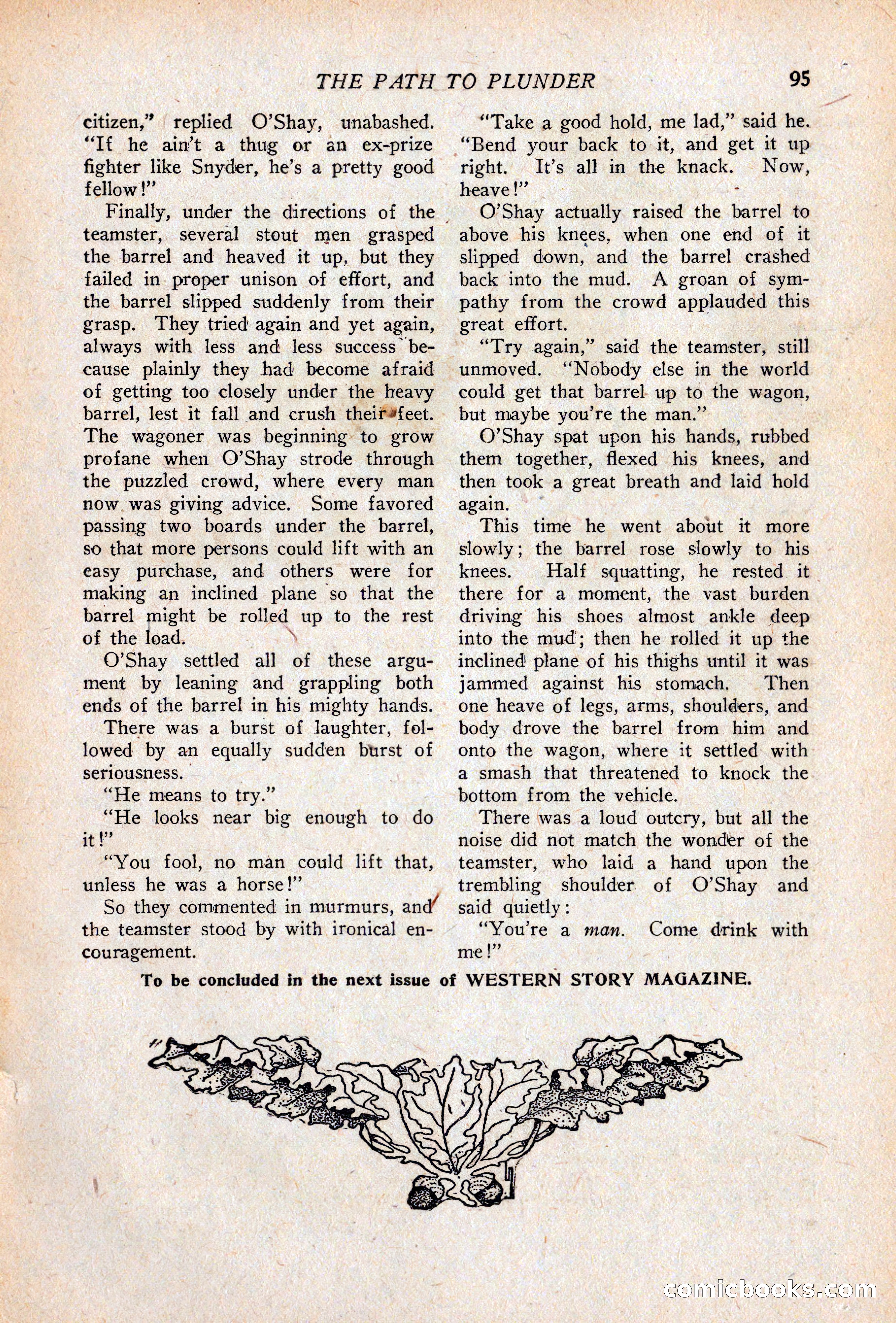 Western Story Magazine, April 14, 1928 — page 97 of 148