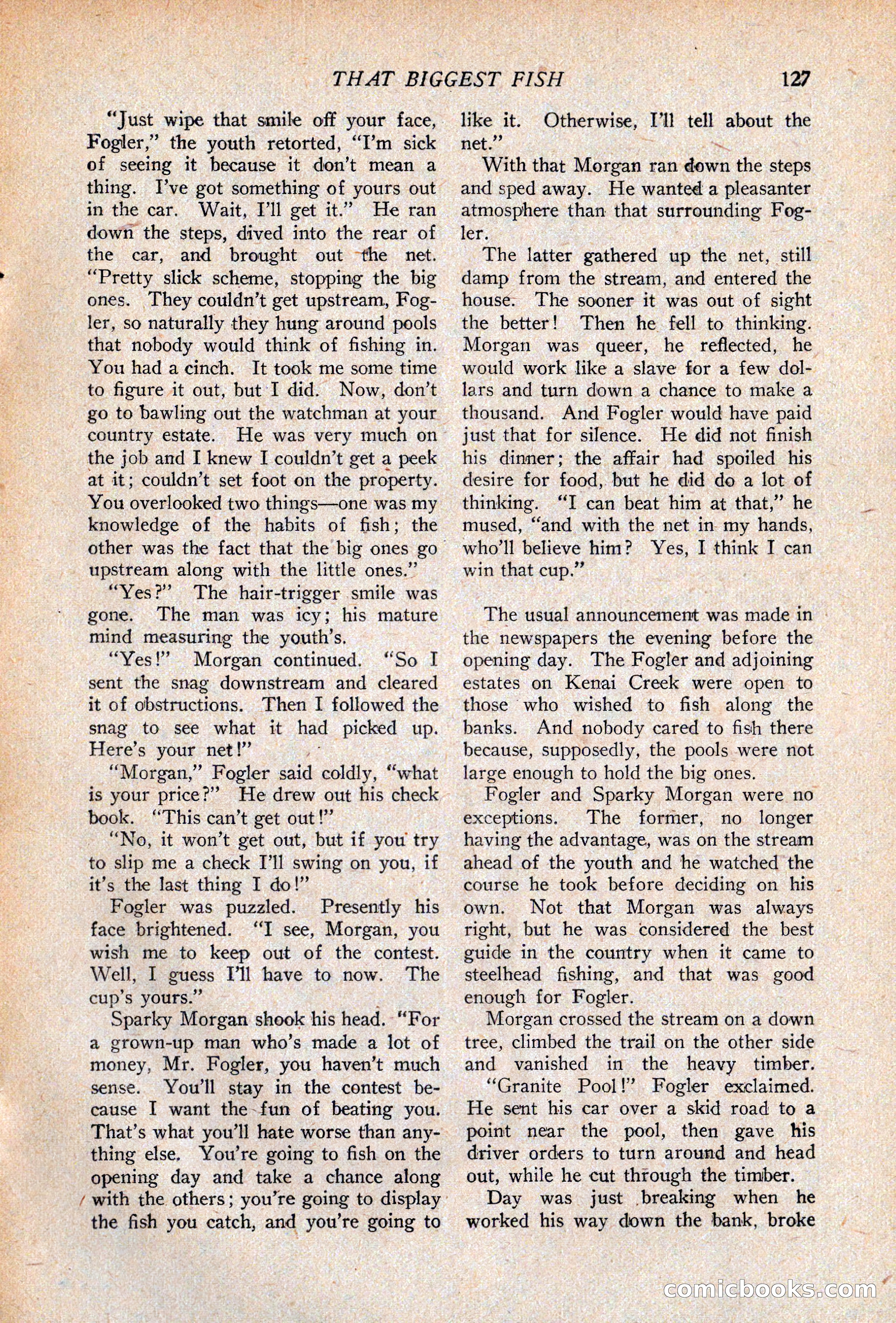 Western Story Magazine, April 14, 1928 — page 129 of 148