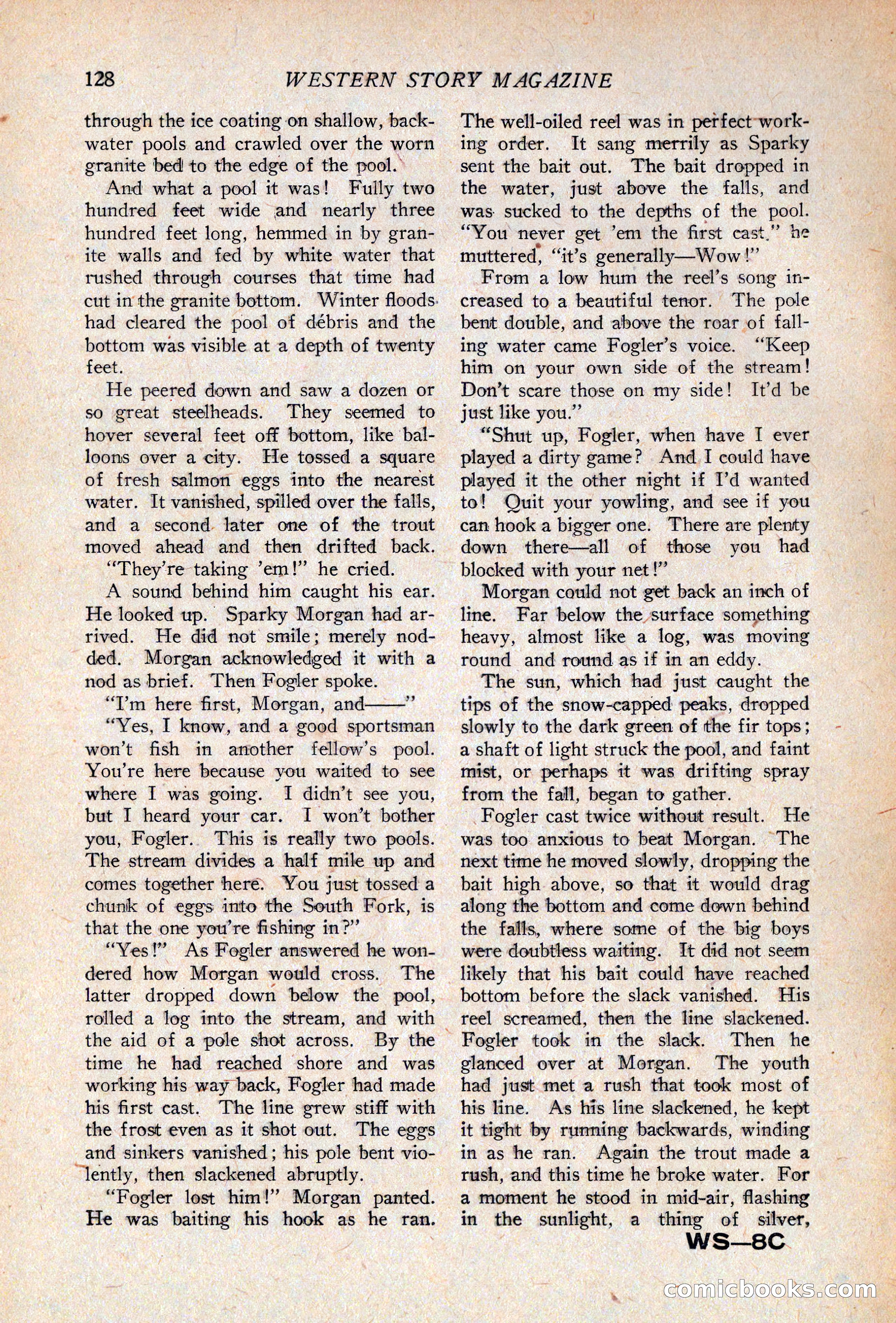 Western Story Magazine, April 14, 1928 — page 130 of 148