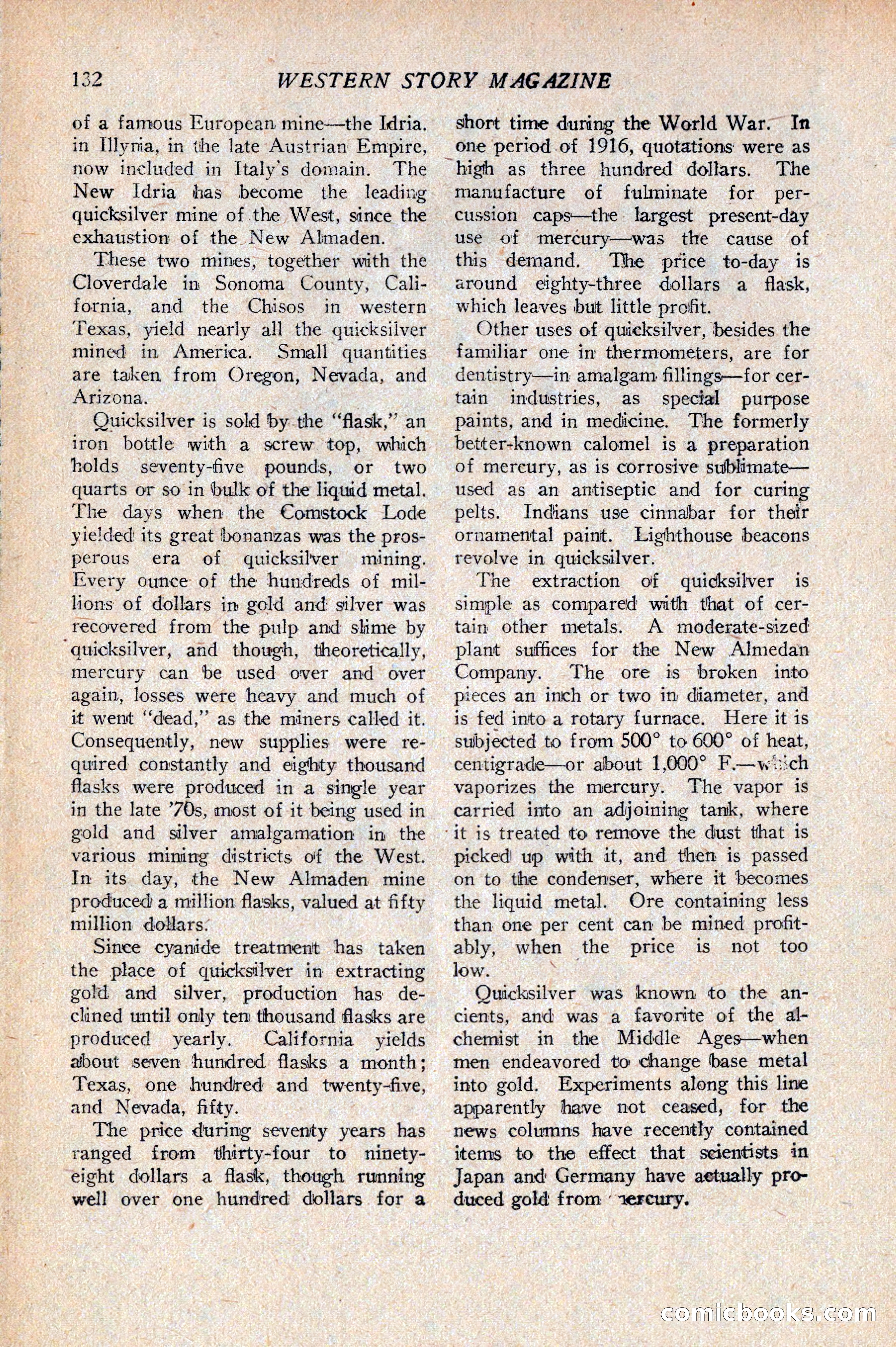 Western Story Magazine, April 14, 1928 — page 134 of 148