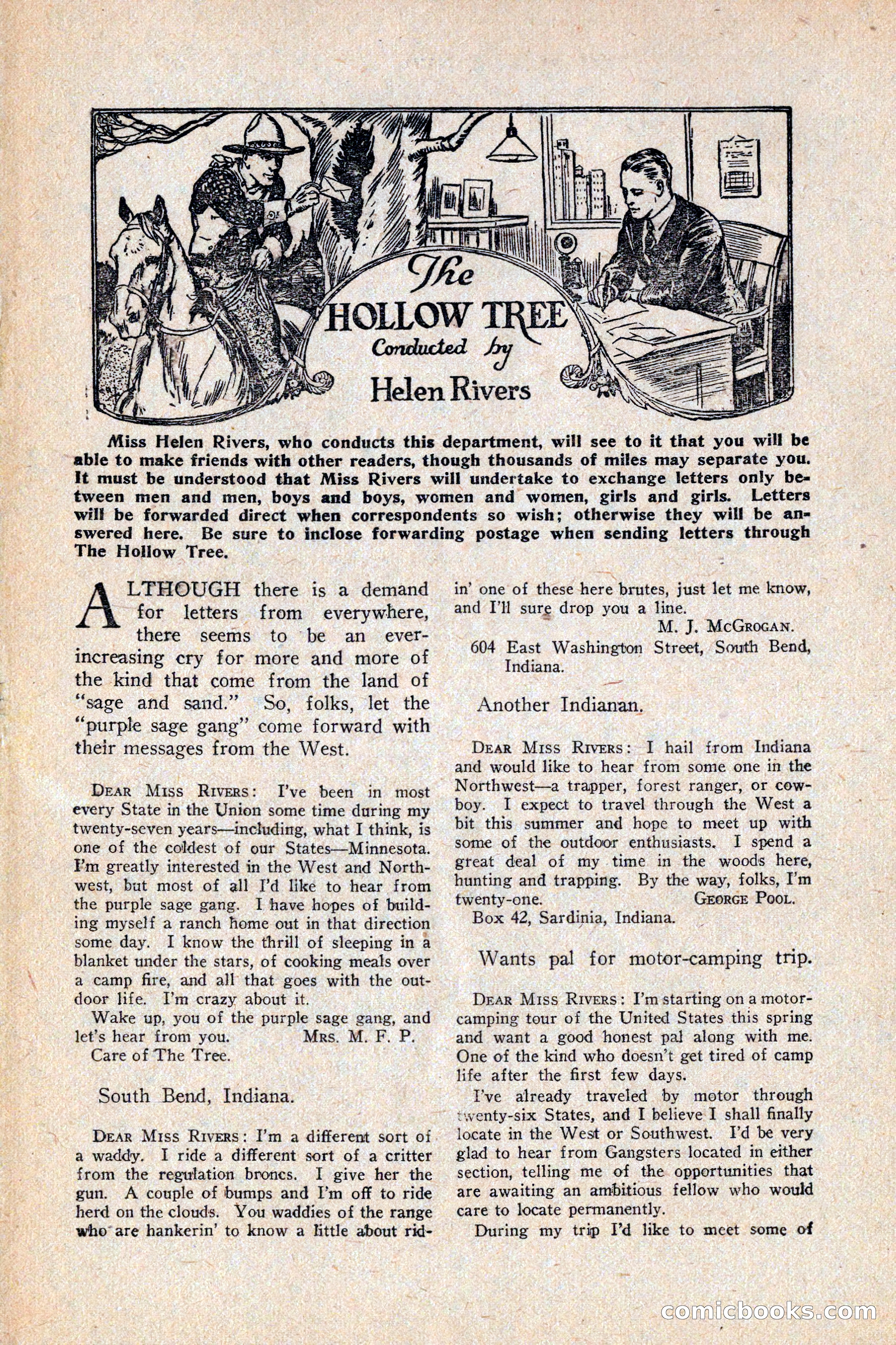 Western Story Magazine, April 14, 1928 — page 138 of 148