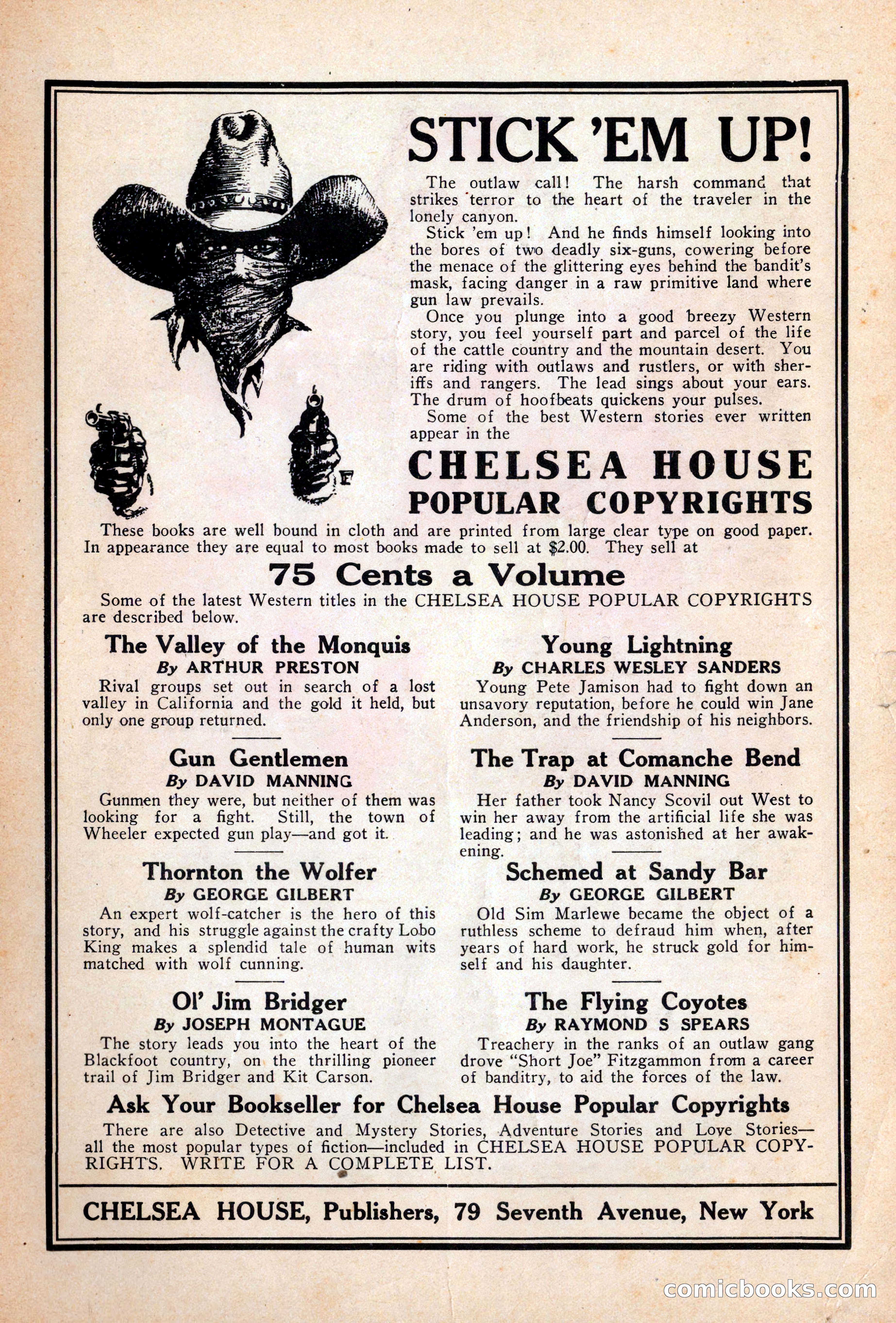 Western Story Magazine, April 14, 1928 — page 147 of 148