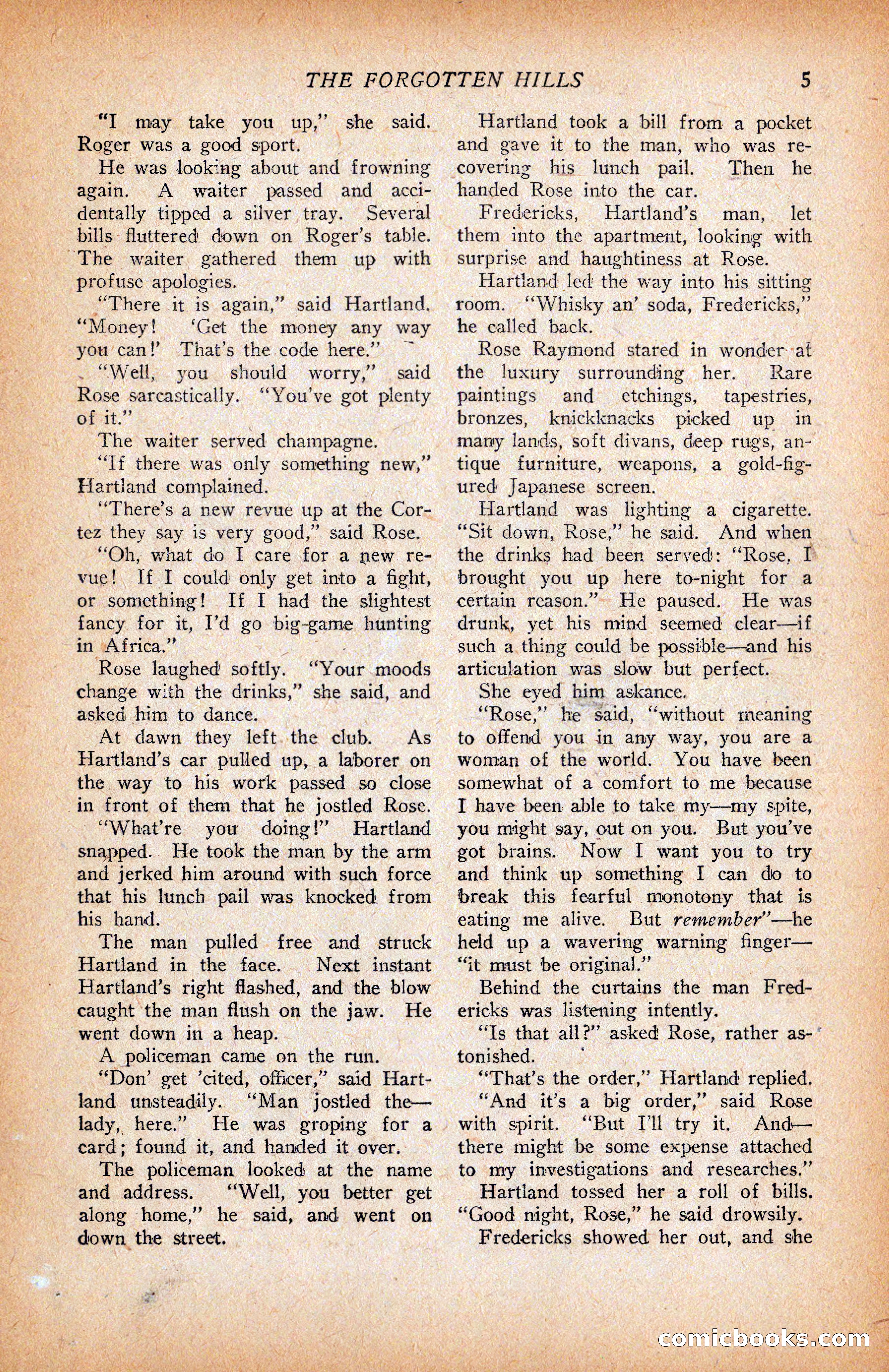 Western Story Magazine, June 9, 1928 — page 7 of 148