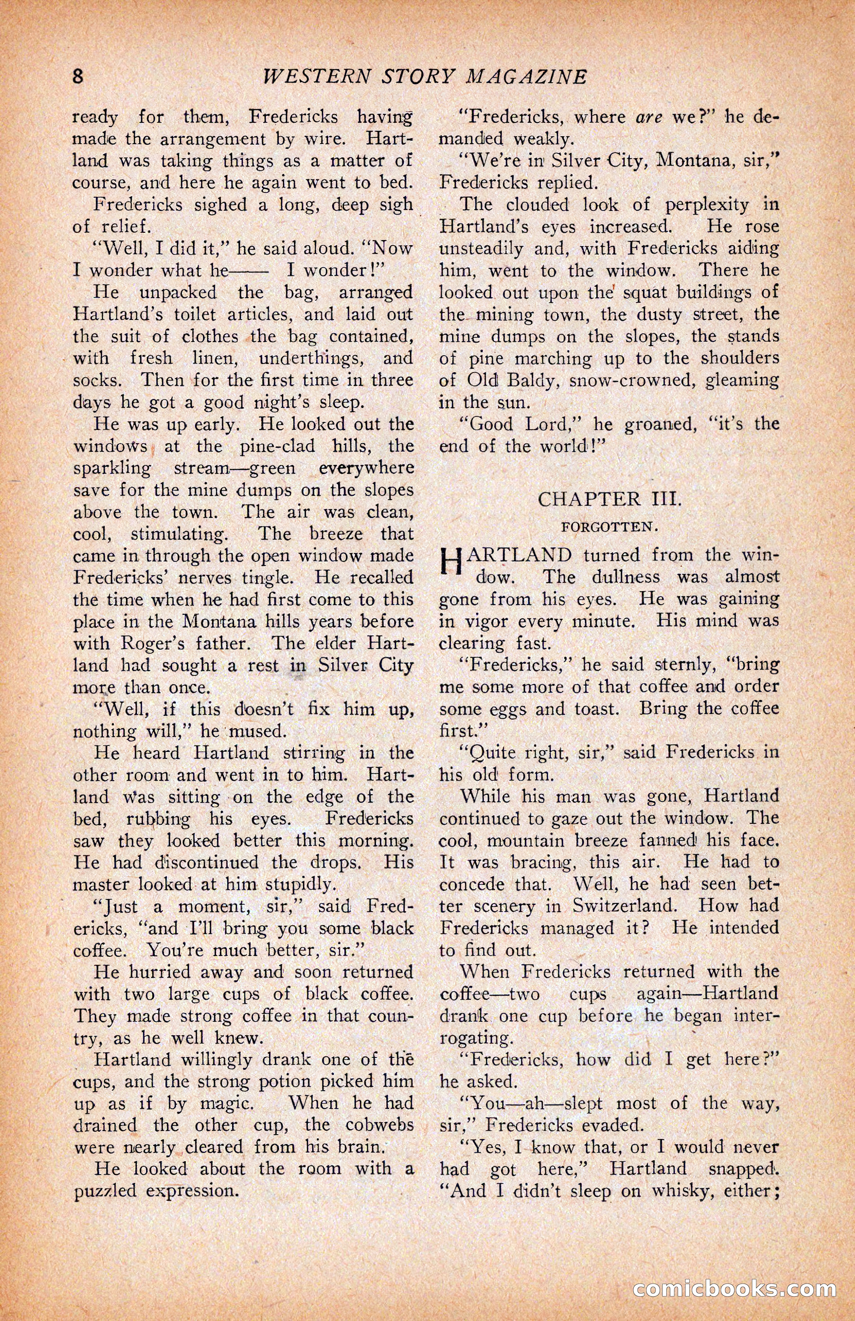 Western Story Magazine, June 9, 1928 — page 10 of 148