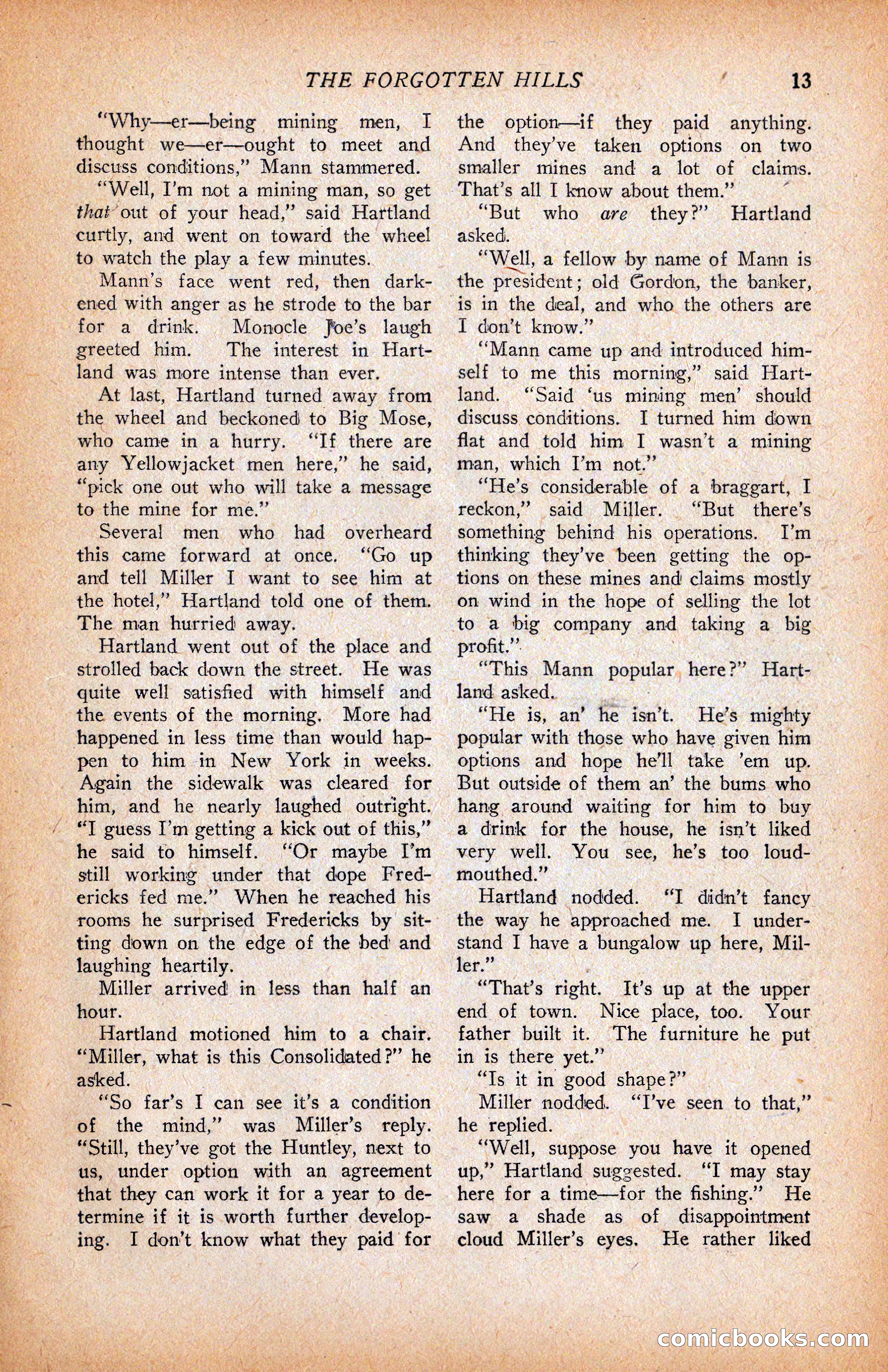 Western Story Magazine, June 9, 1928 — page 15 of 148