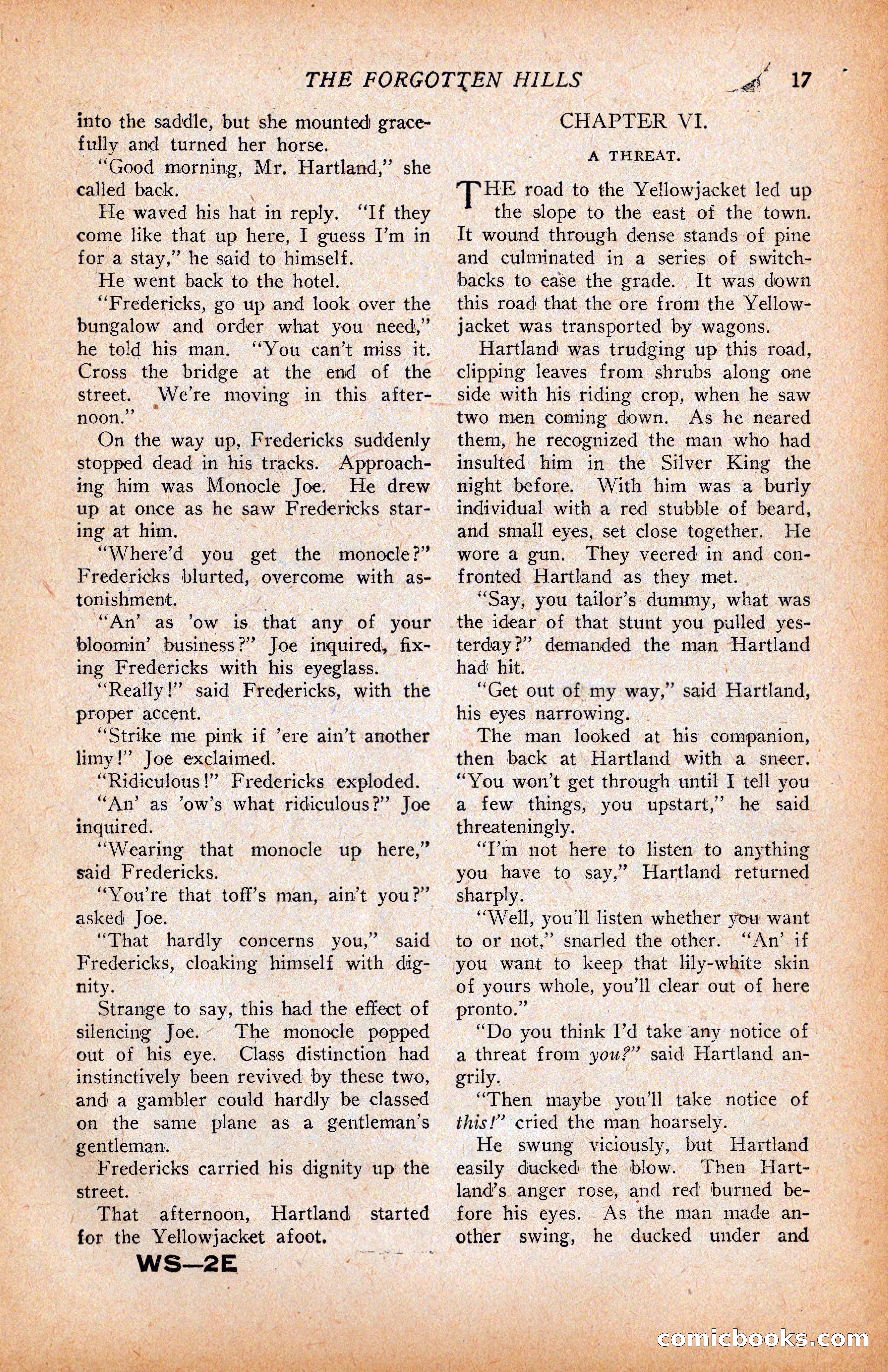 Western Story Magazine, June 9, 1928 — page 19 of 148