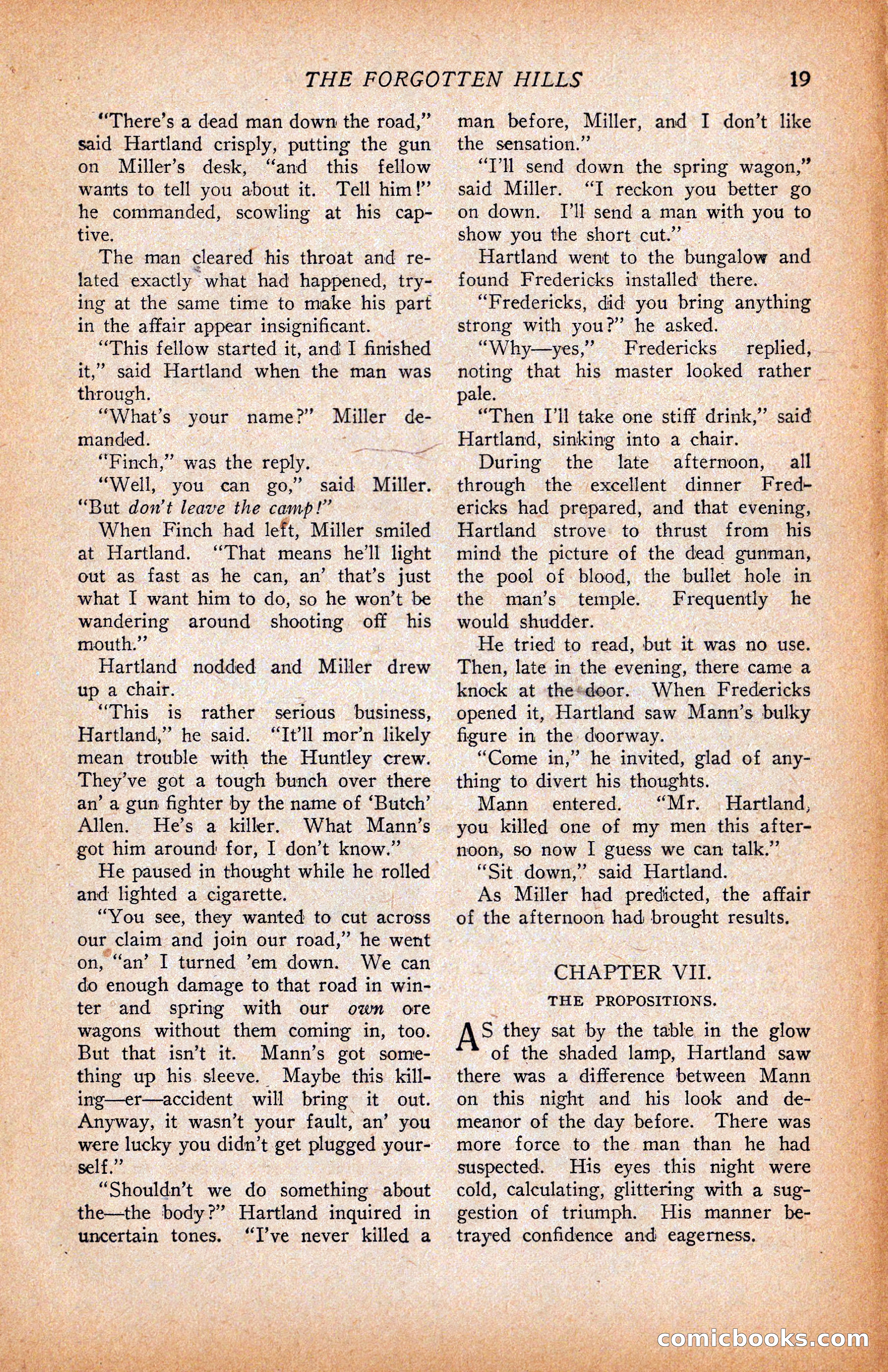 Western Story Magazine, June 9, 1928 — page 21 of 148