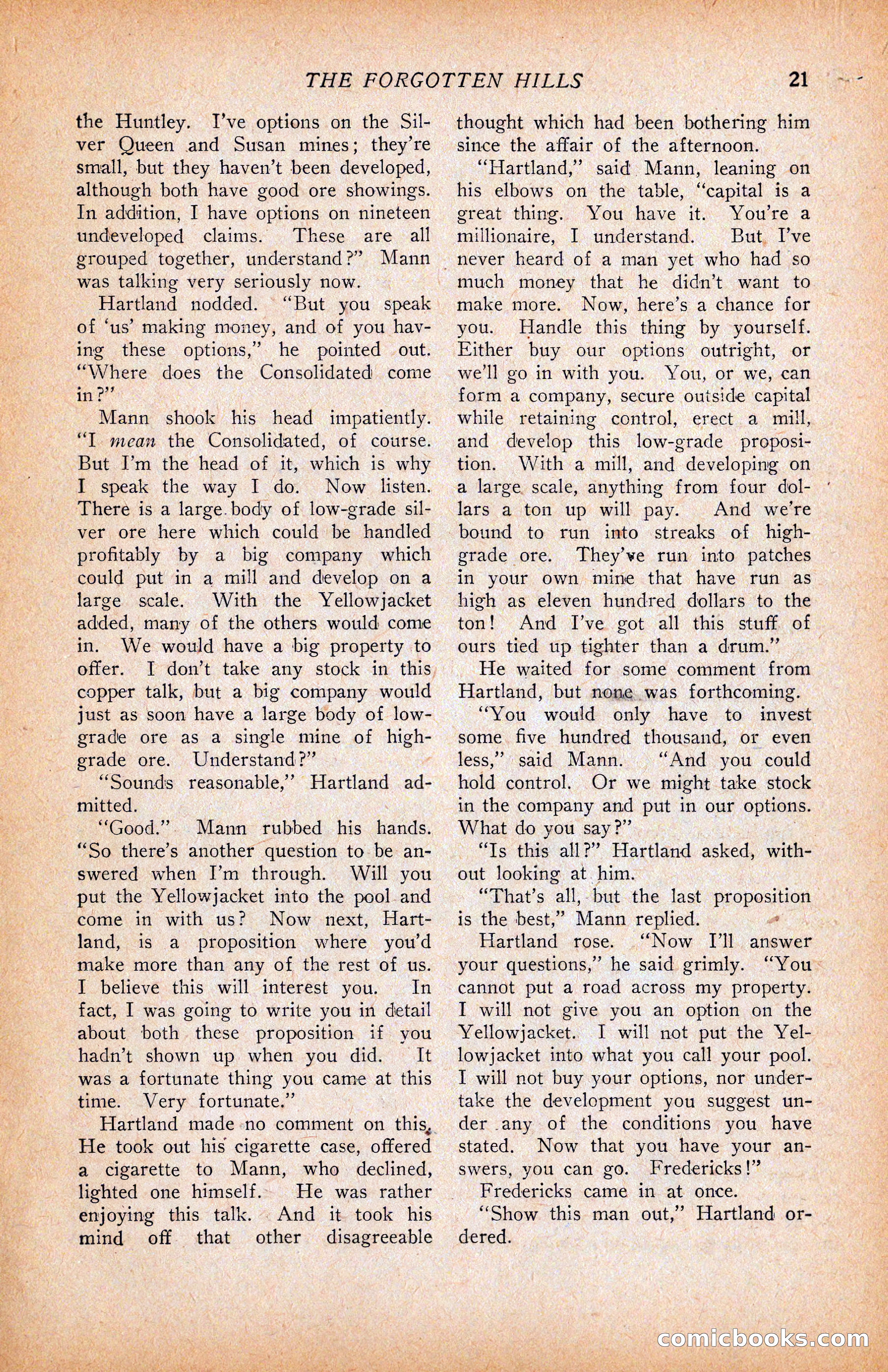 Western Story Magazine, June 9, 1928 — page 23 of 148