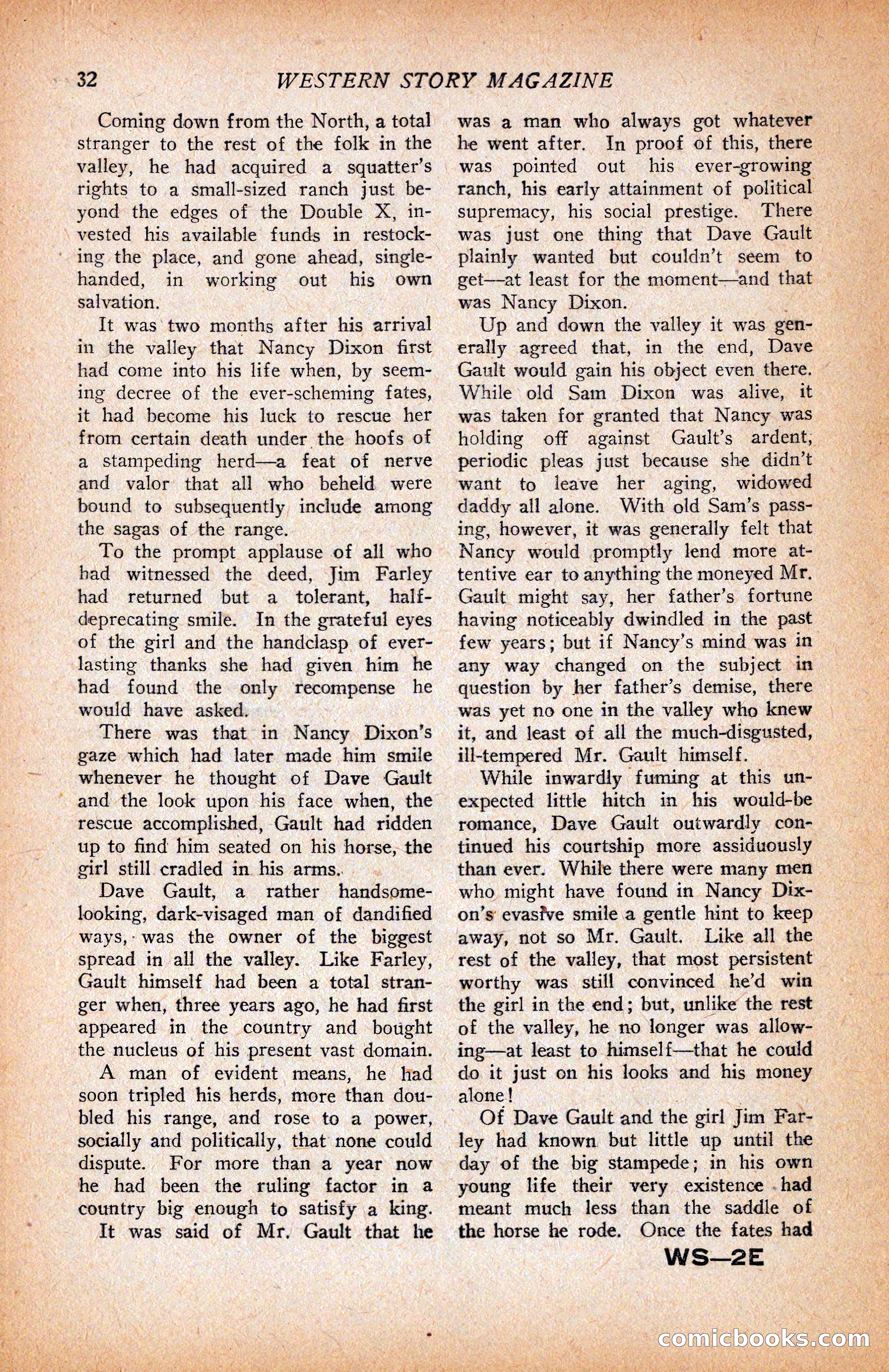 Western Story Magazine, June 9, 1928 — page 34 of 148