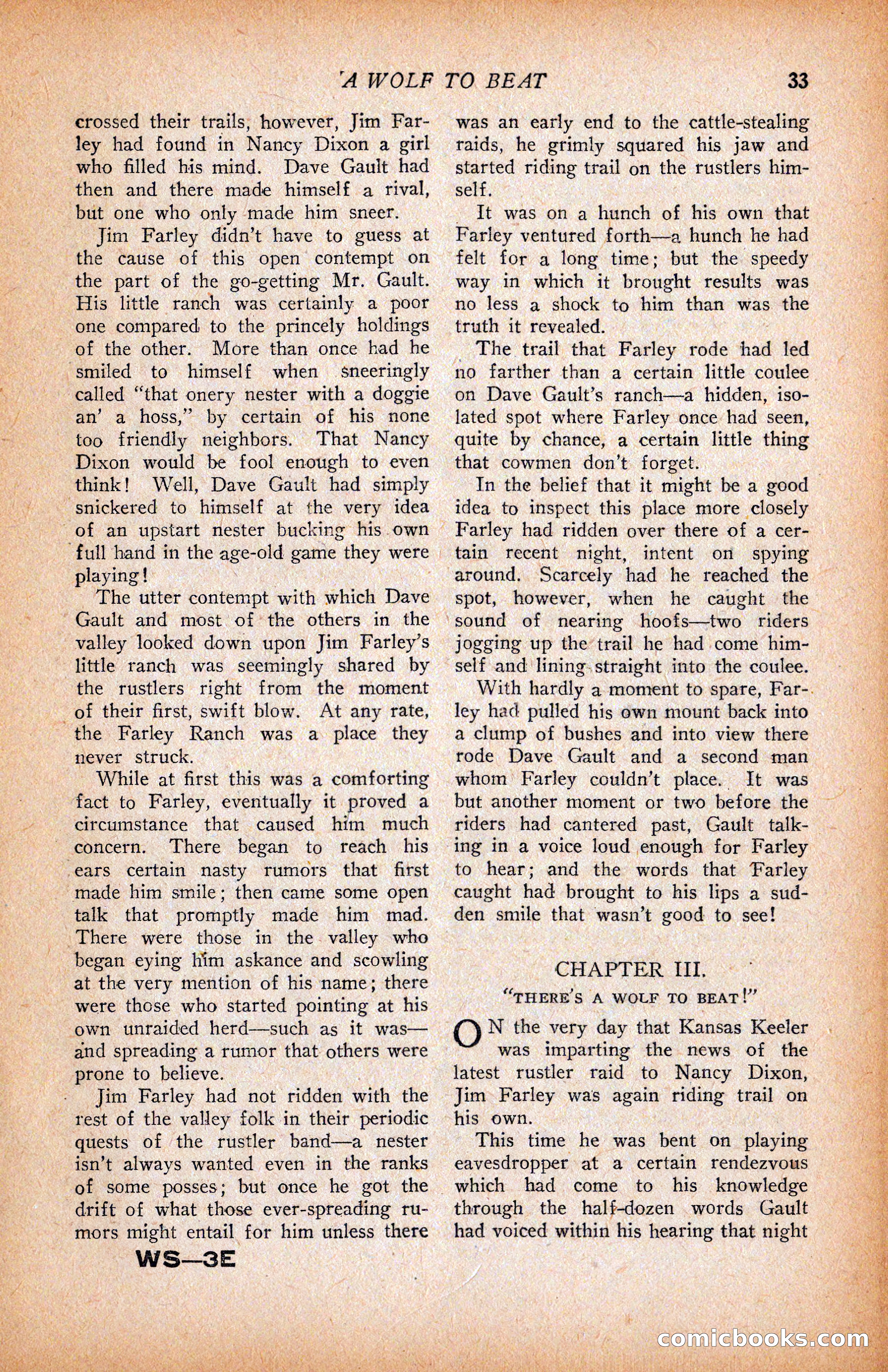 Western Story Magazine, June 9, 1928 — page 35 of 148