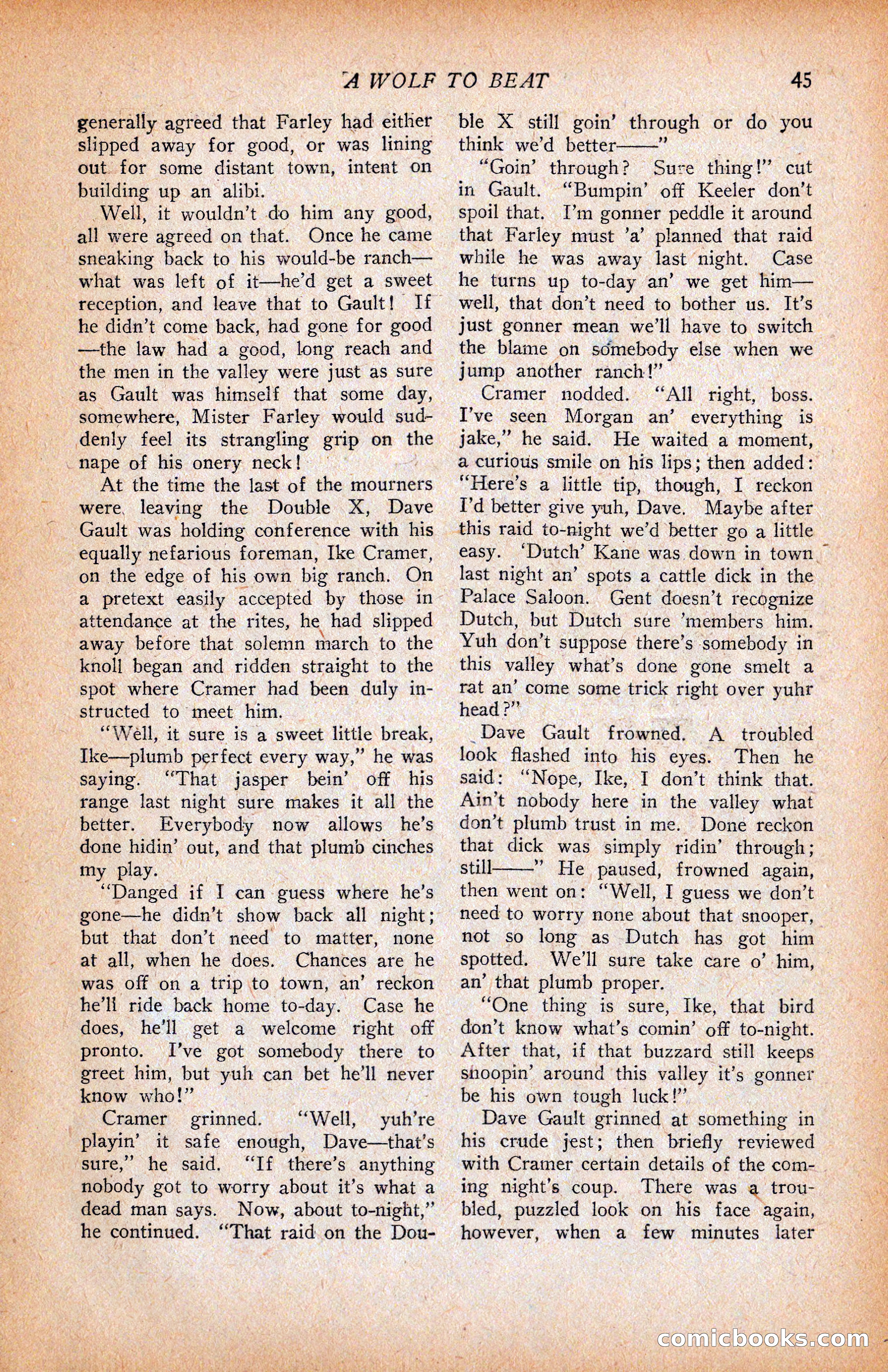 Western Story Magazine, June 9, 1928 — page 47 of 148