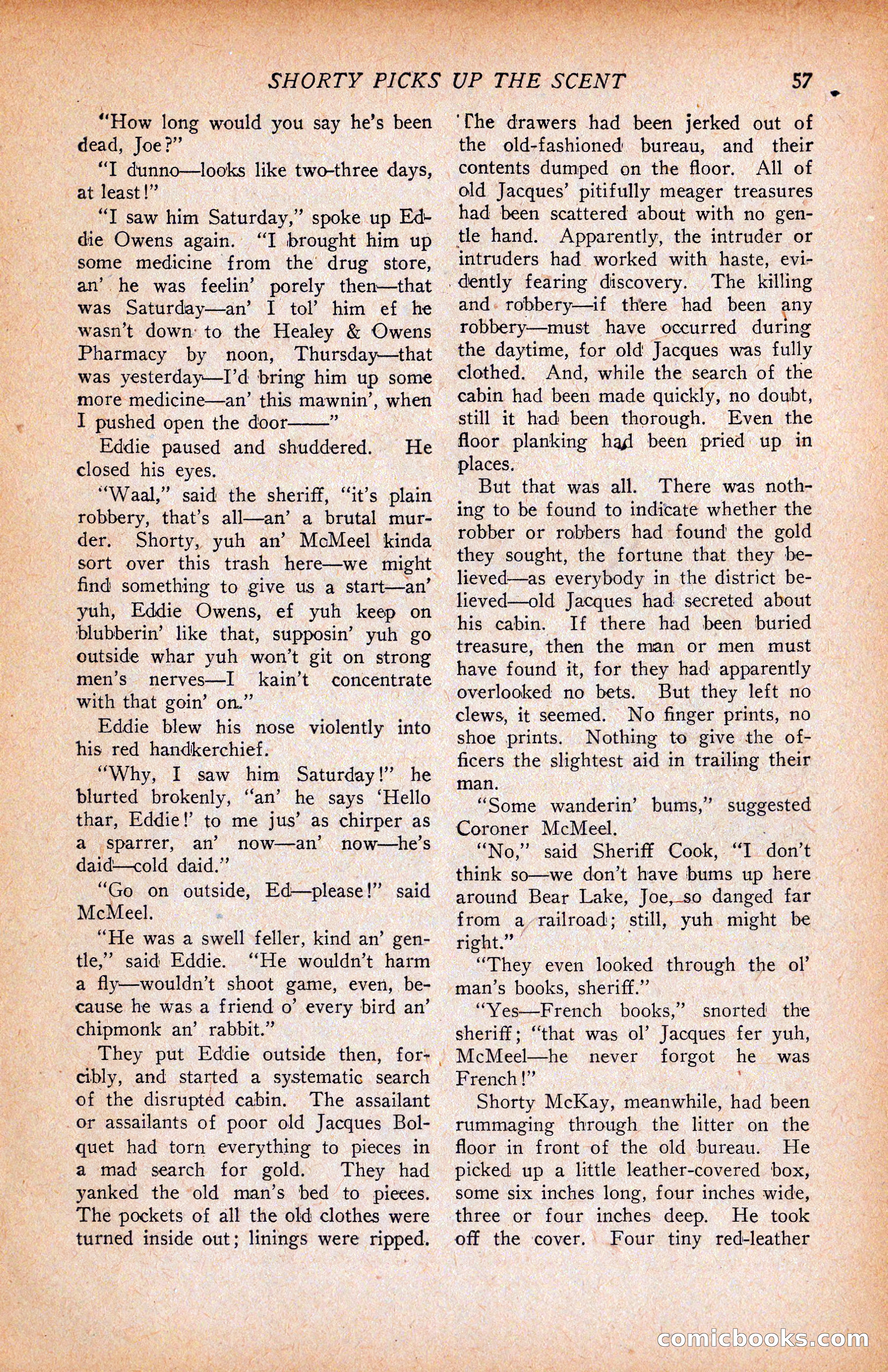 Western Story Magazine, June 9, 1928 — page 59 of 148