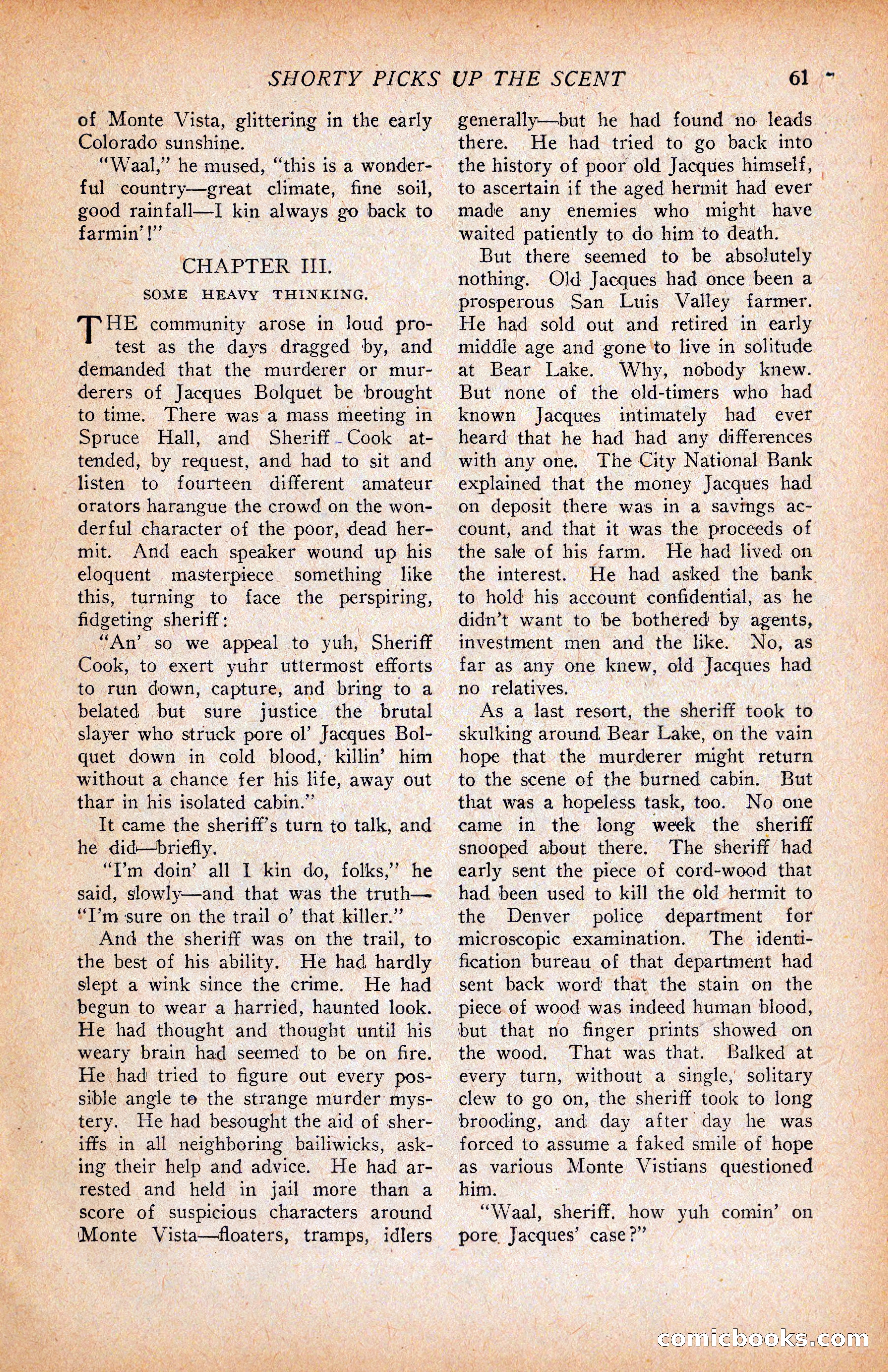 Western Story Magazine, June 9, 1928 — page 63 of 148