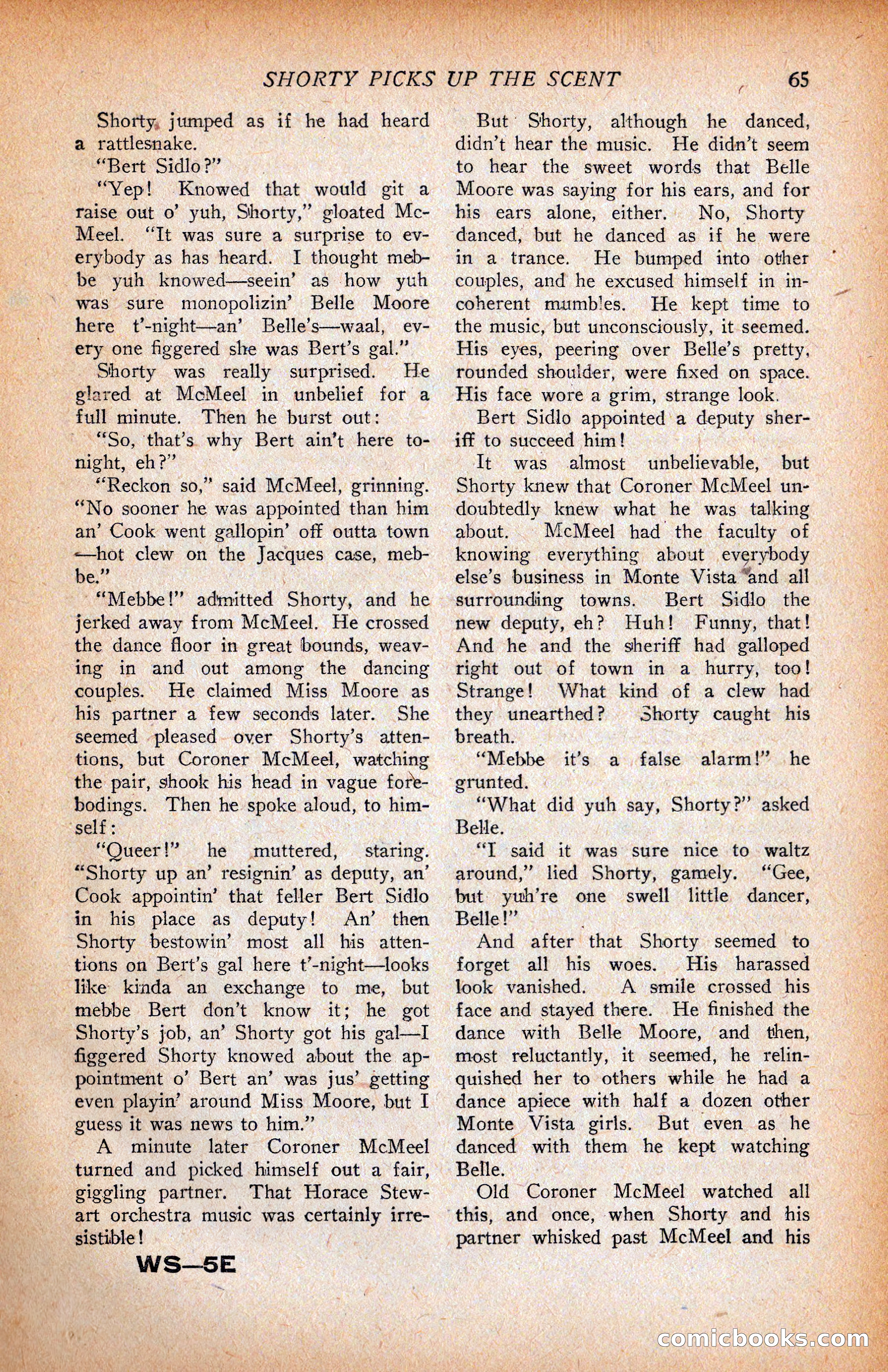 Western Story Magazine, June 9, 1928 — page 67 of 148