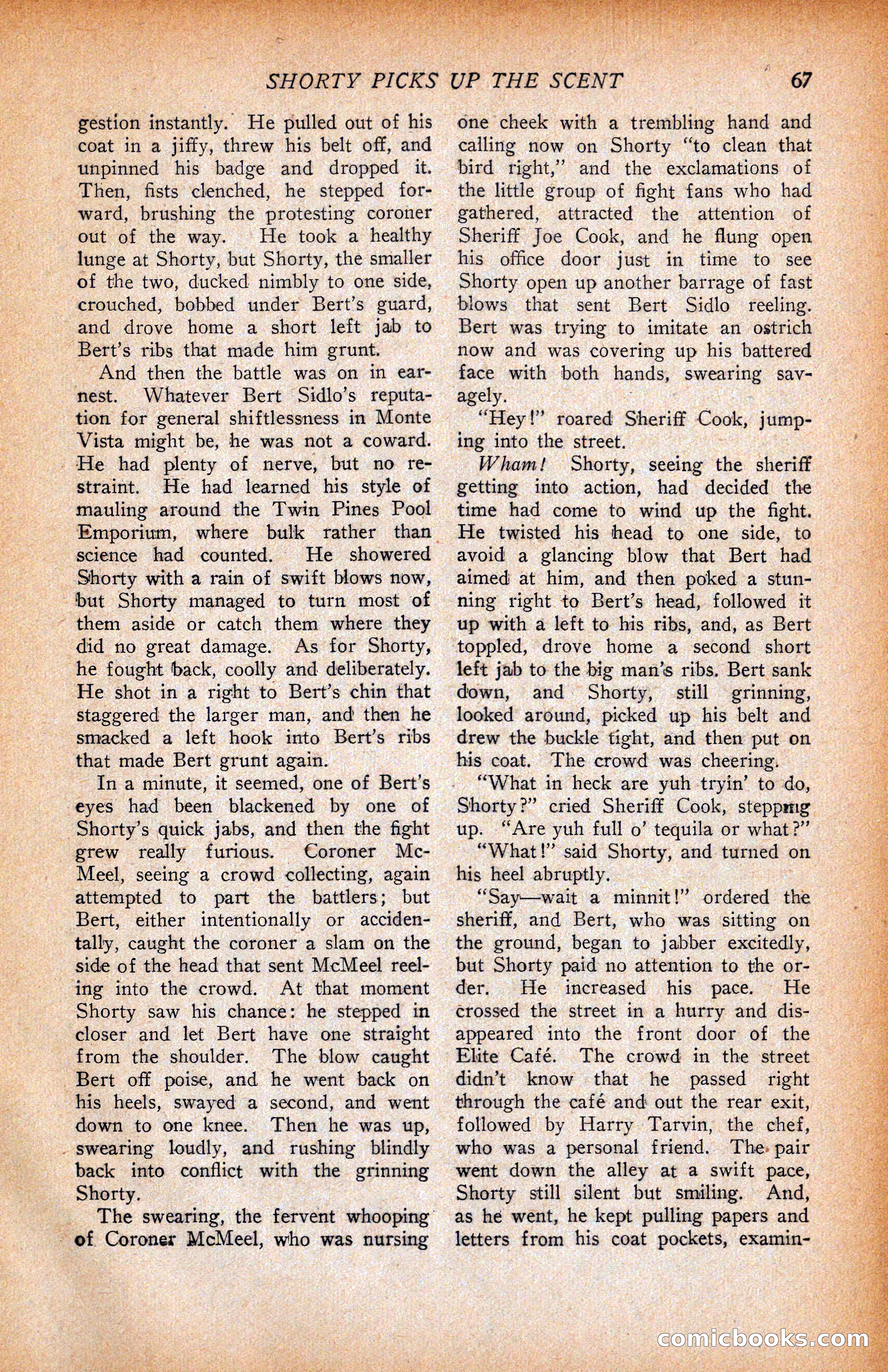 Western Story Magazine, June 9, 1928 — page 69 of 148